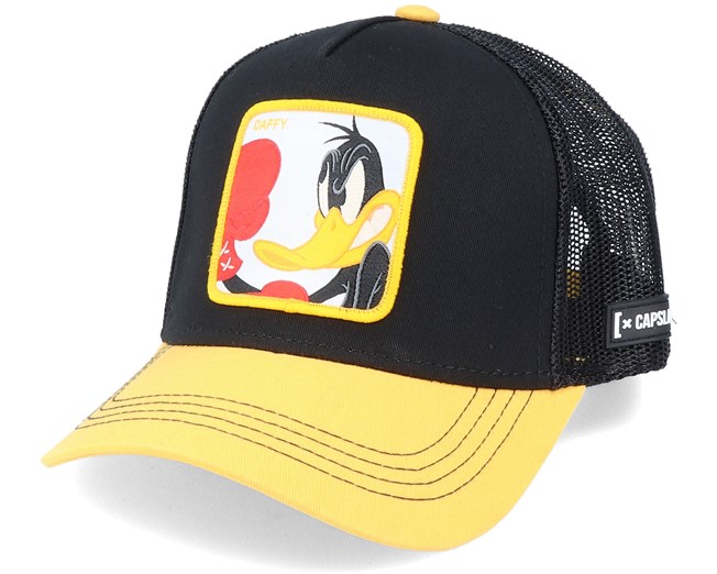 Looney Tunes Daffy Duck Black/Yellow Trucker - Capslab caps ...