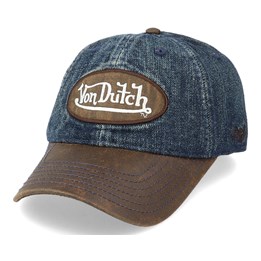Jean1 Denim/Brown Dad Cap - Von Dutch 