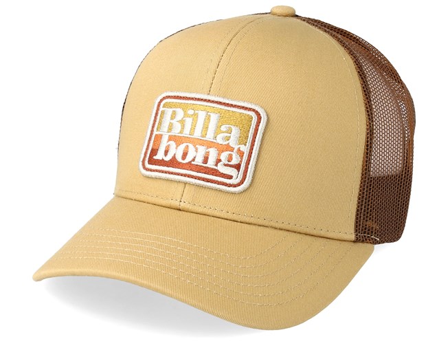Billabong Walled Trucker Cap in Caramel