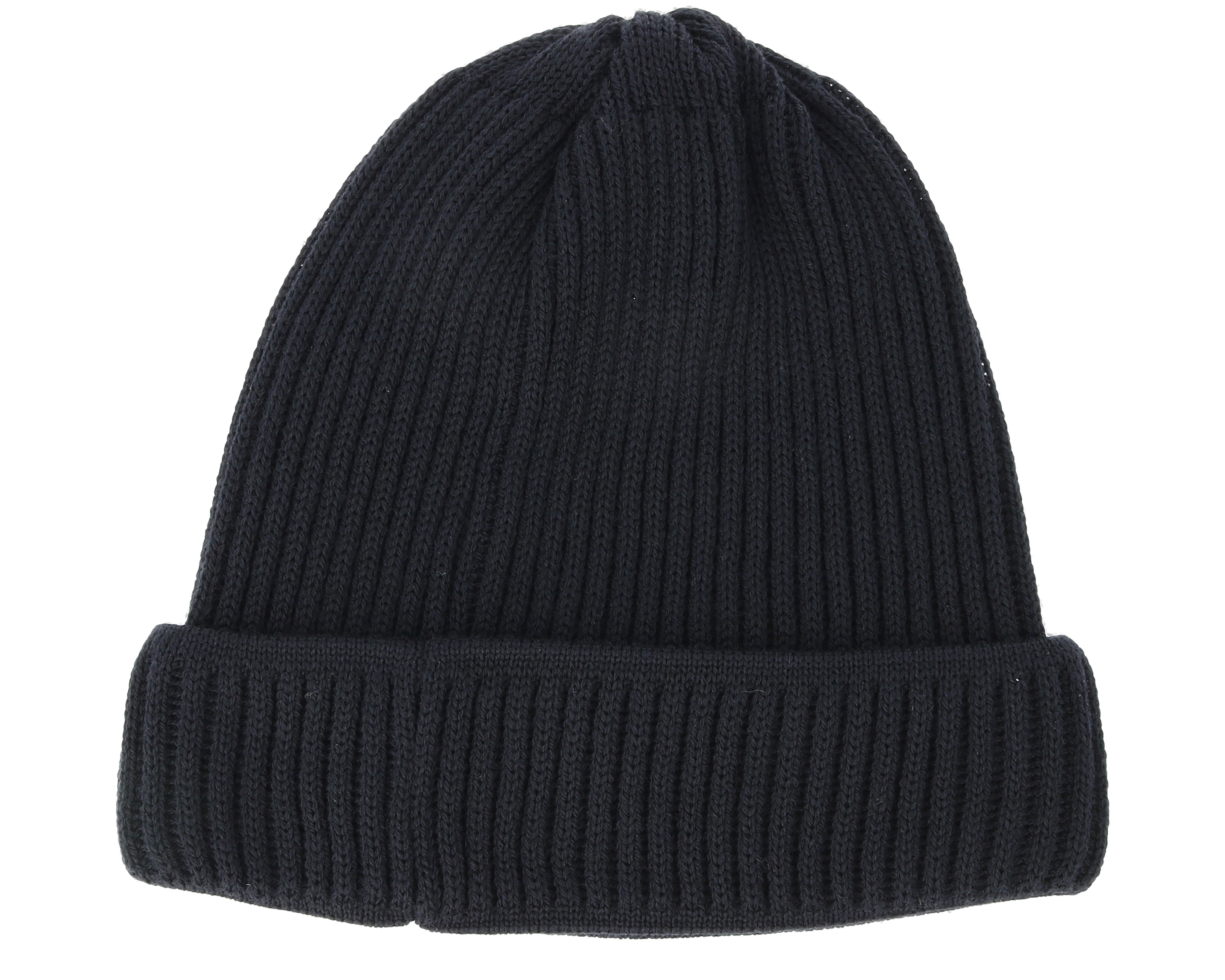 Merino Wool Black Beanie - Stetson beanies - Hatstoreworld.com