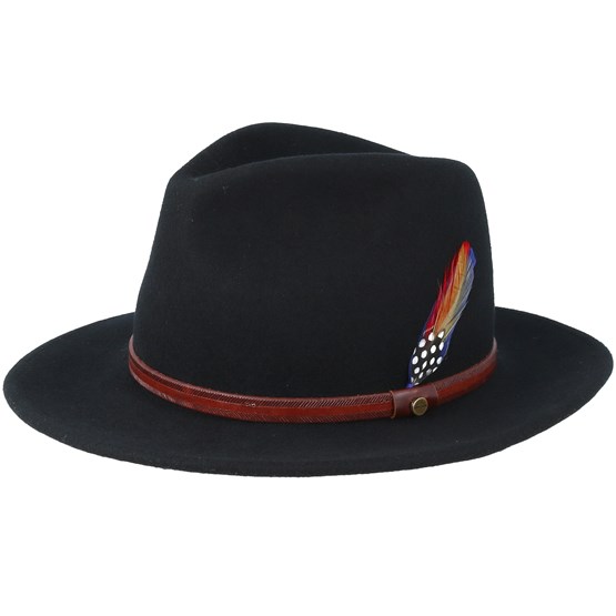 Traveller Woolfelt Black - Stetson hats - Hatstoreworld.com