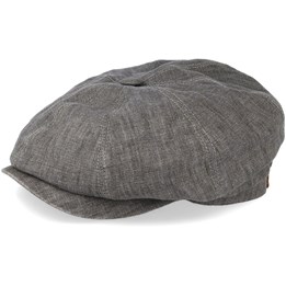 stetson hatteras linen newsboy cap