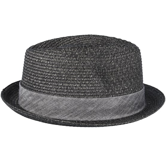 Trilby Toyo Black Straw - Stetson hats  Hatstore.co.uk