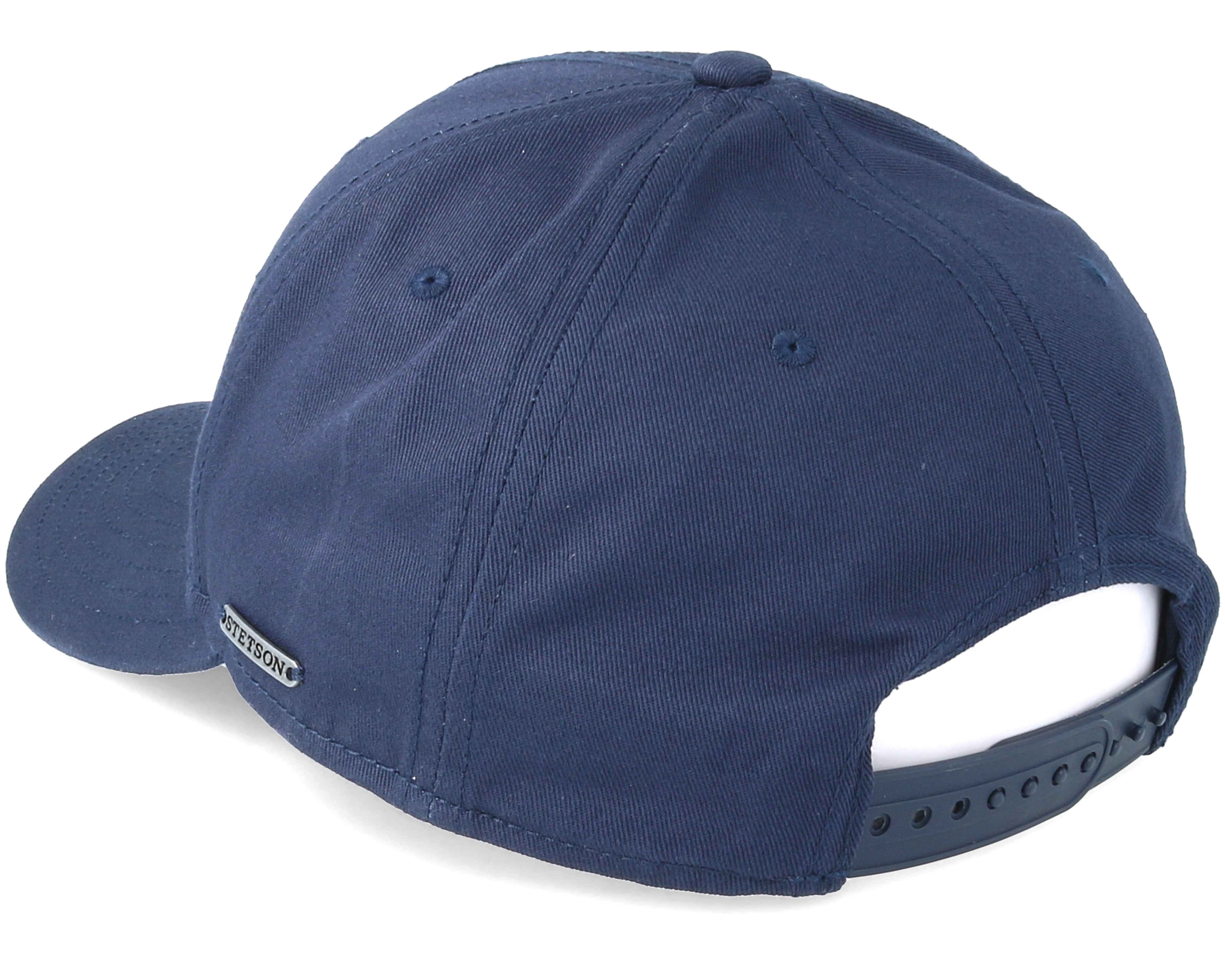 Baseball Cap Cotton Navy Adjustable Stetson caps Hatstore.co.uk