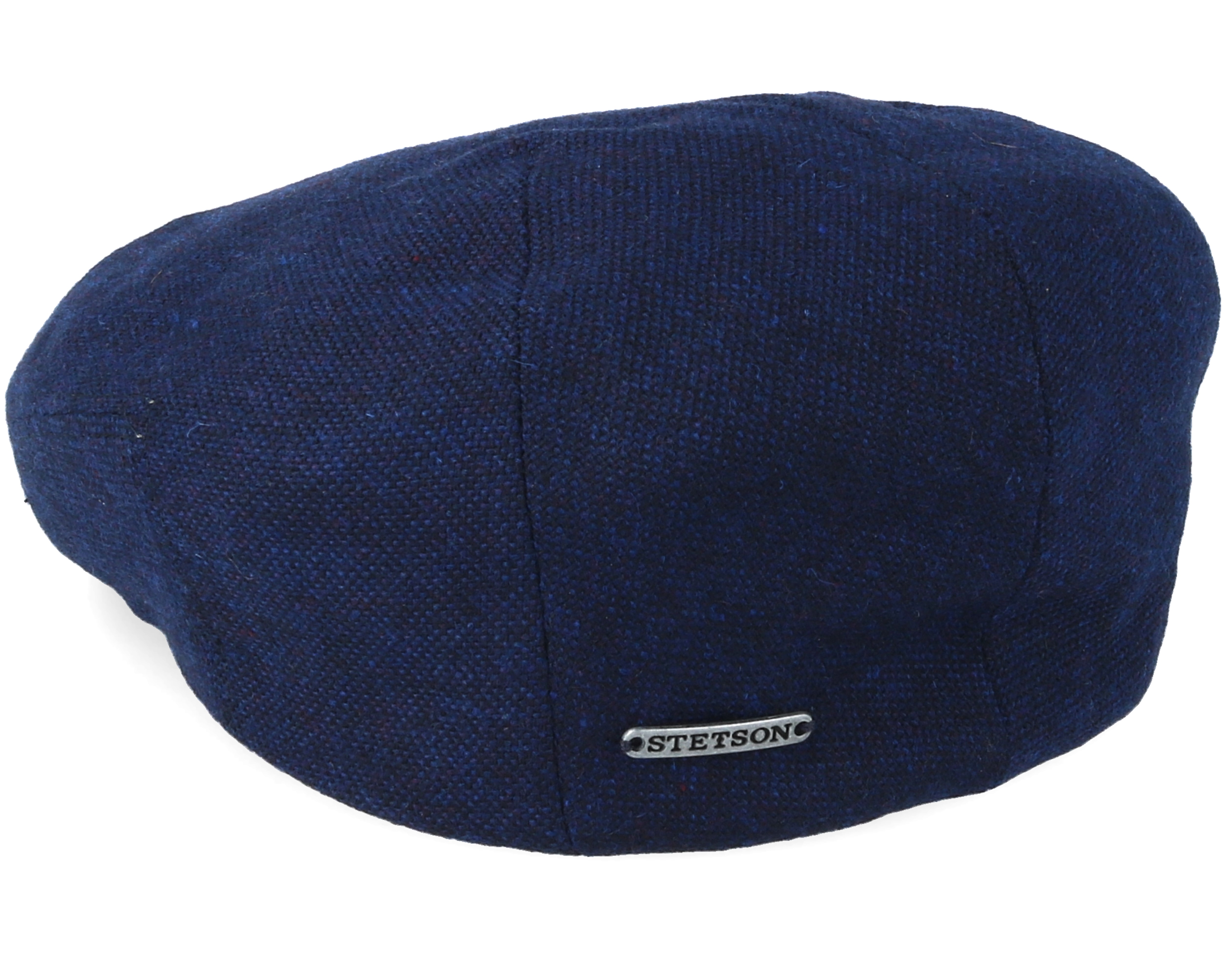 Driver Cap Virgin Wool/Cashmere Navy Flat Cap Stetson caps