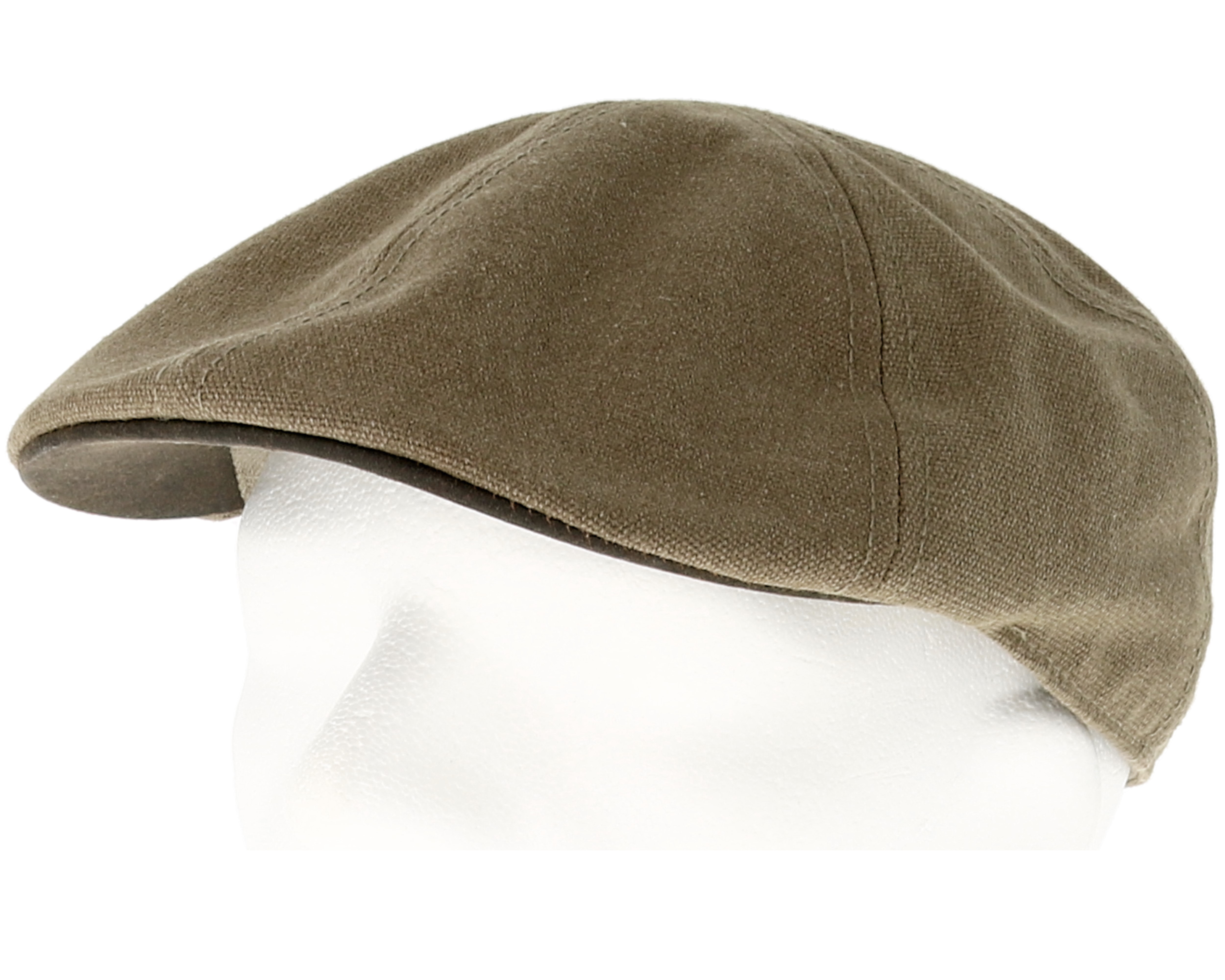 Texas Canvas Olive Flatcap Stetson cap Hatstore.ch