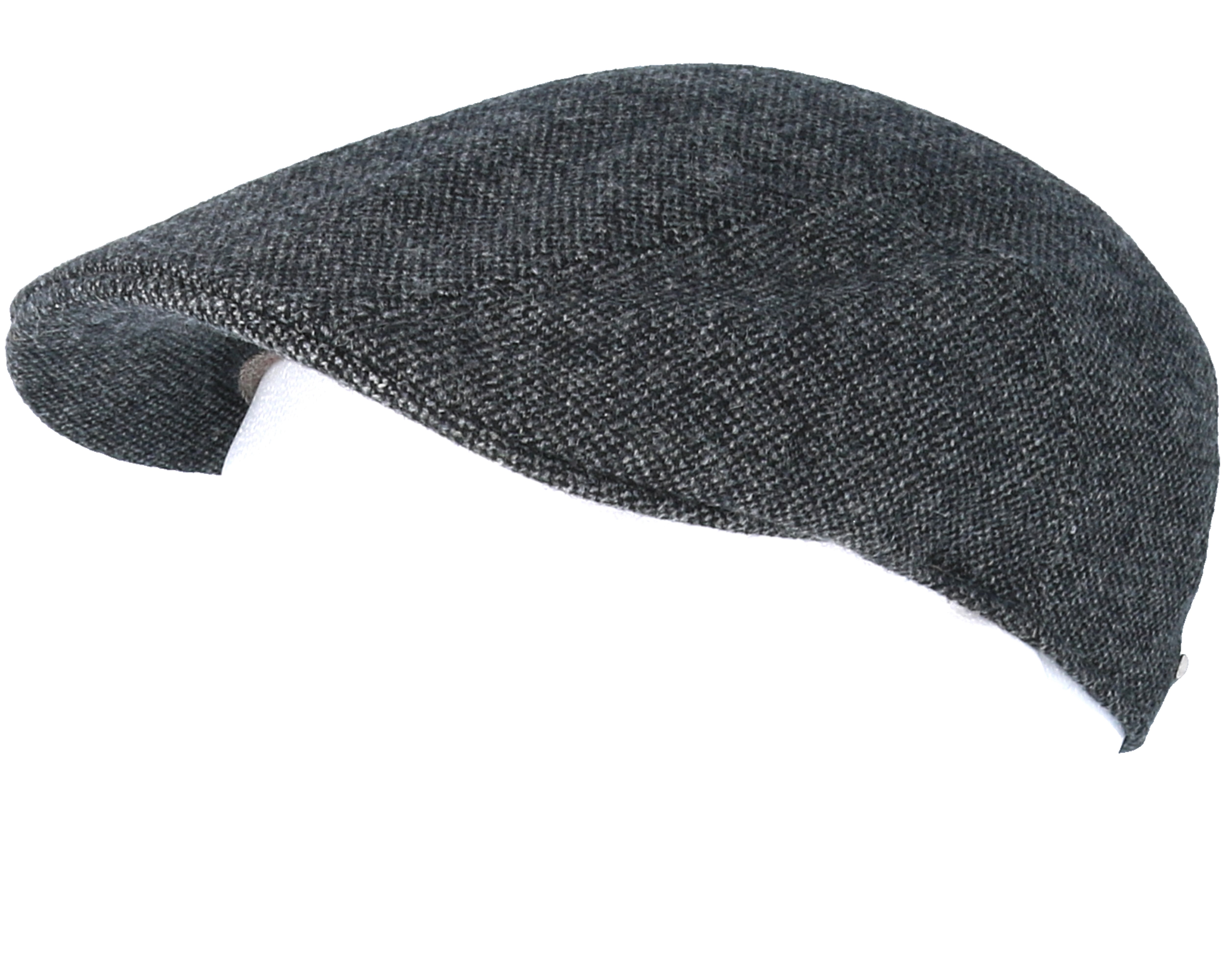 Ivy Cap Wool Dark Grey Flat Cap Stetson caps Hatstore.co.uk