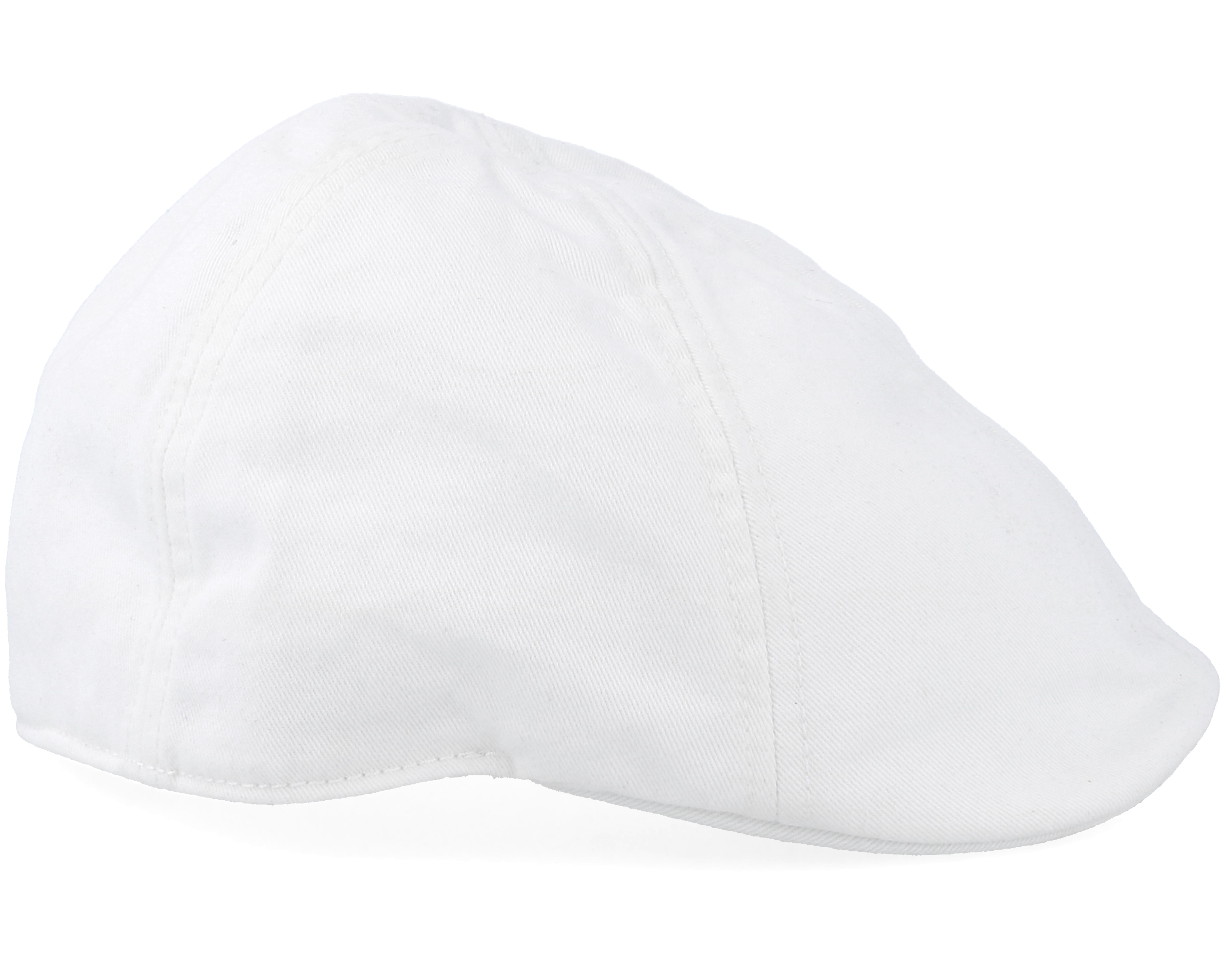 Texas Cotton White Flat Cap Stetson caps