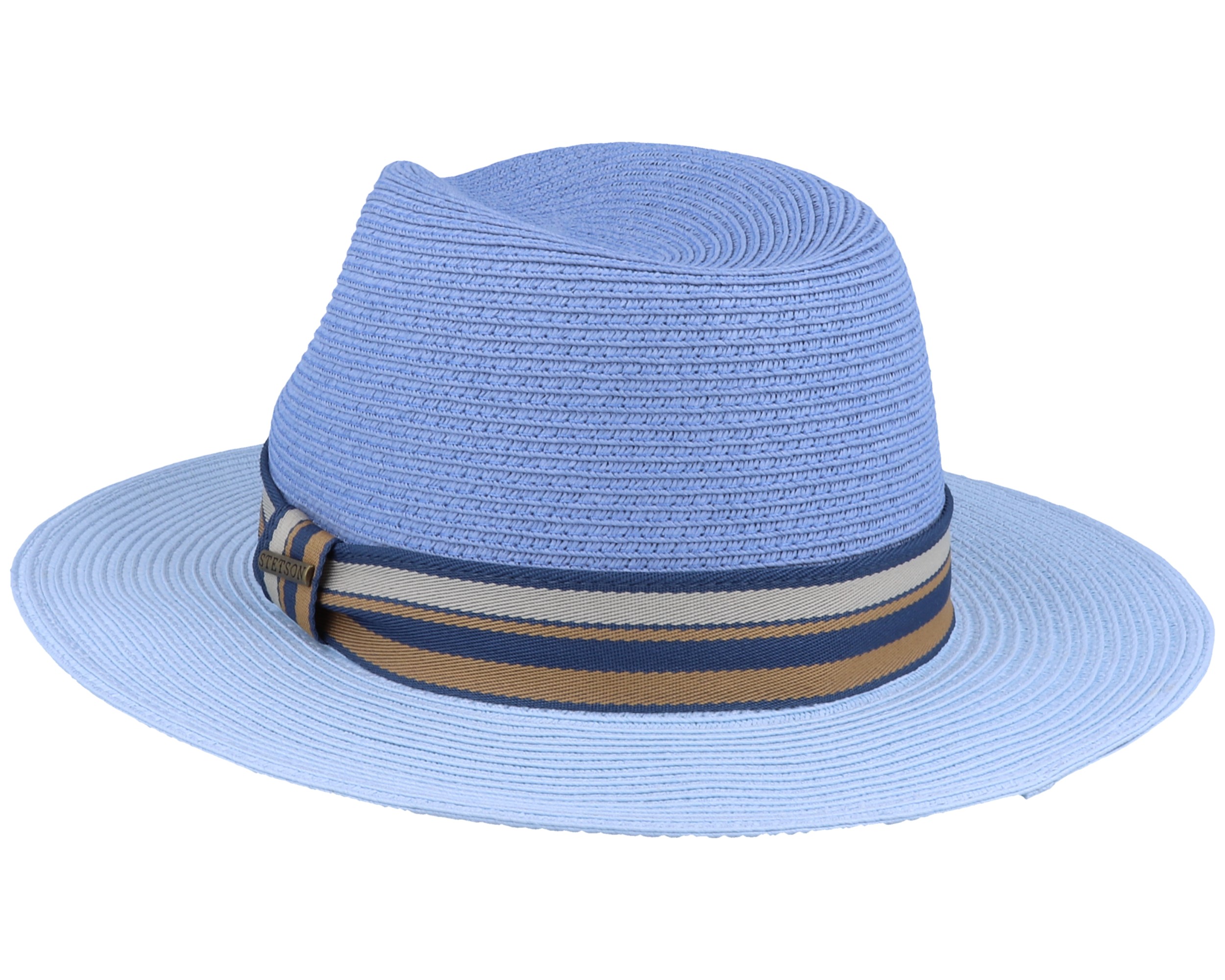 Tller Toyo Blue/Light Blue Fedora Stetson hats