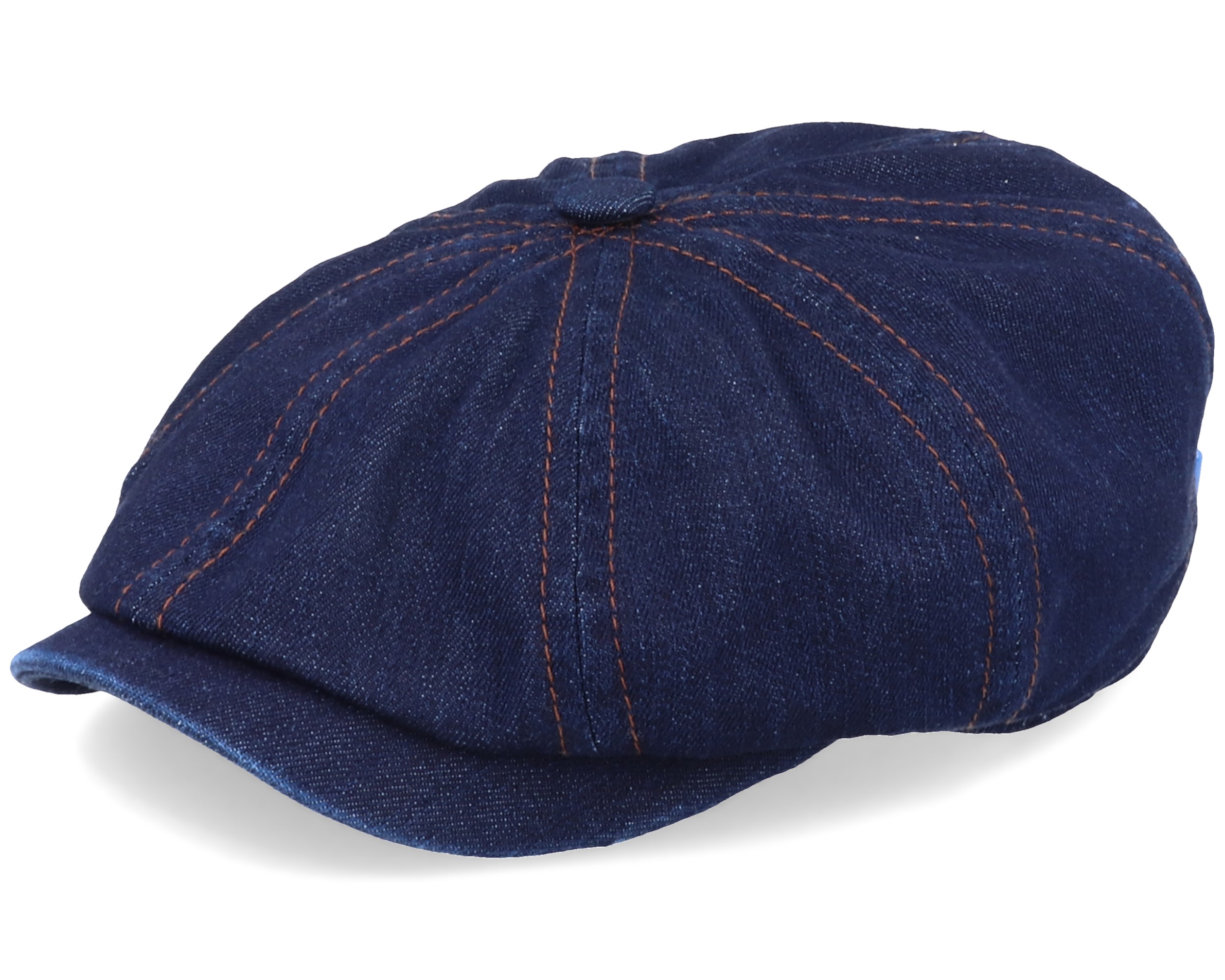 Hatteras Denim Blue Flat Cap Stetson caps