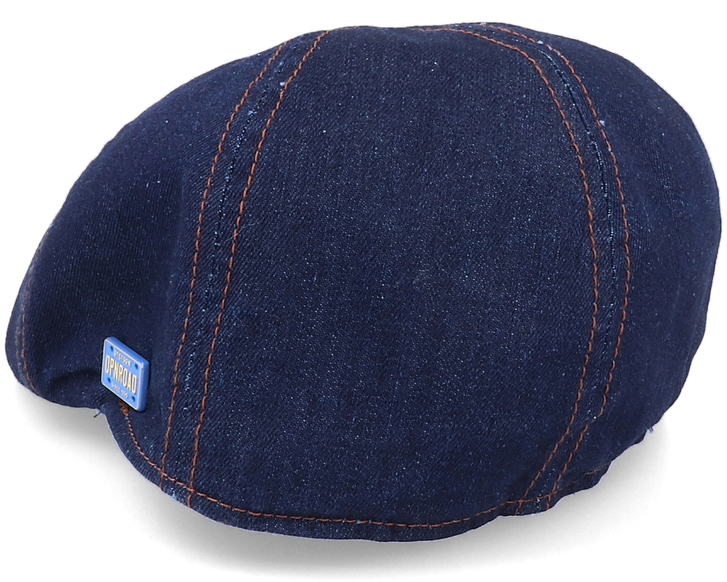 Texas Denim 2 Dark Blue Flat Cap Stetson caps