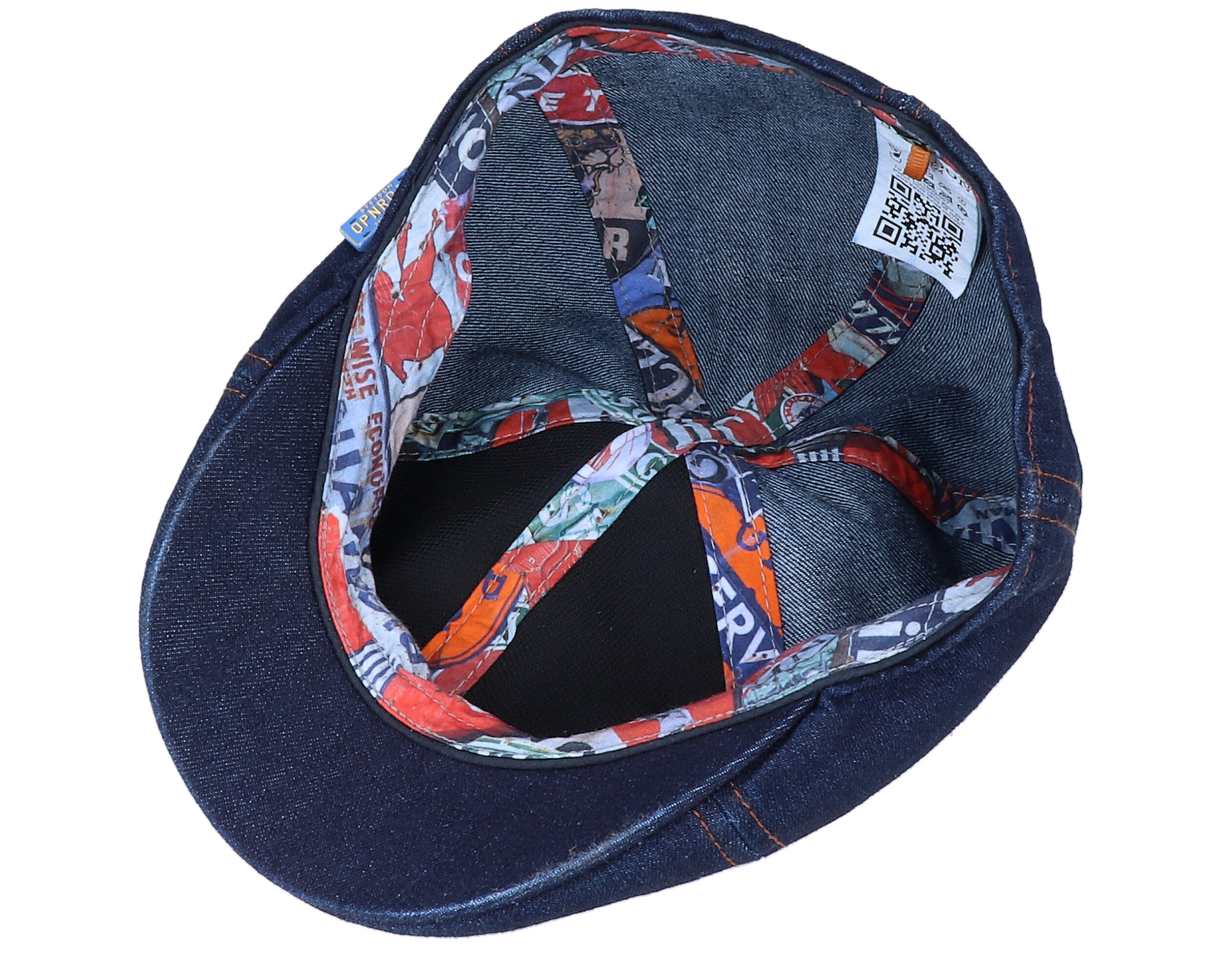 Texas Denim 2 Dark Blue Flat Cap Stetson caps
