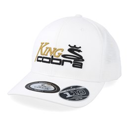 King Cobra White/Black/Gold Trucker 