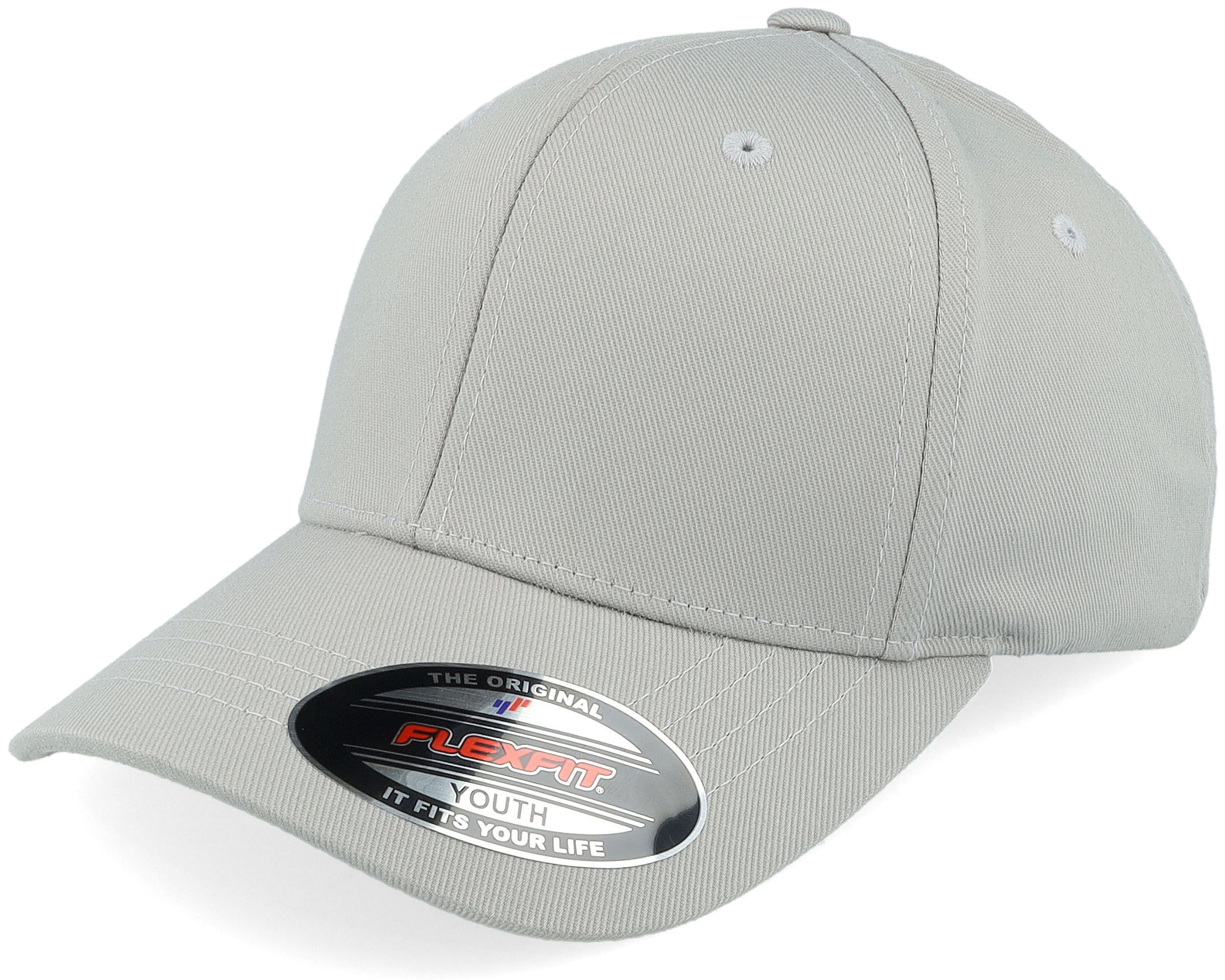 Kids Silver Flexfit Flexfit caps Hatstore.co.uk