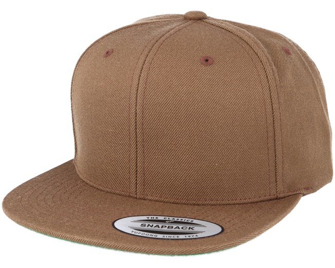 Tan Snapback Yupoong Caps Hatstoreworld Com