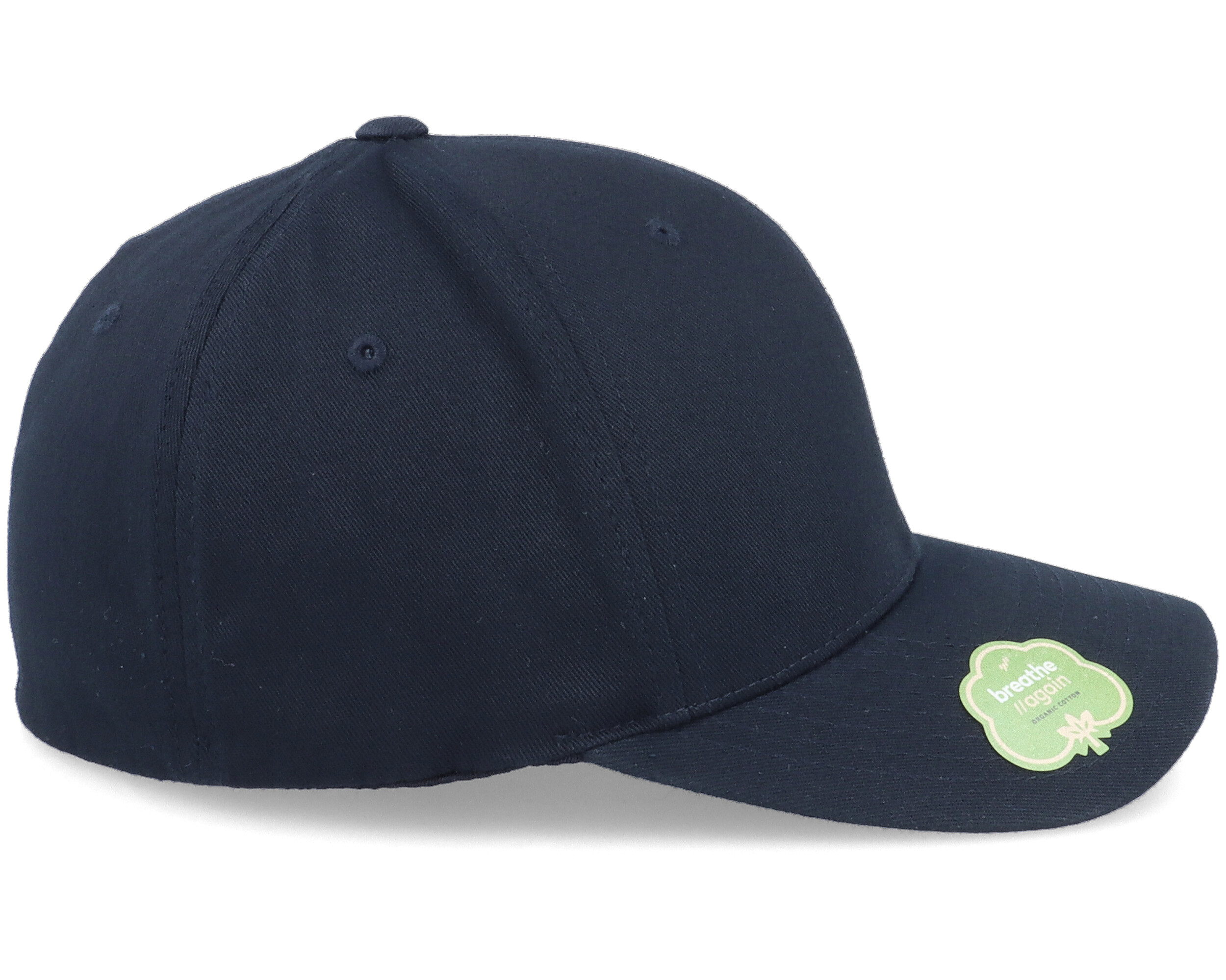Organic Black Flexfit Flexfit caps Hatstore.co.uk