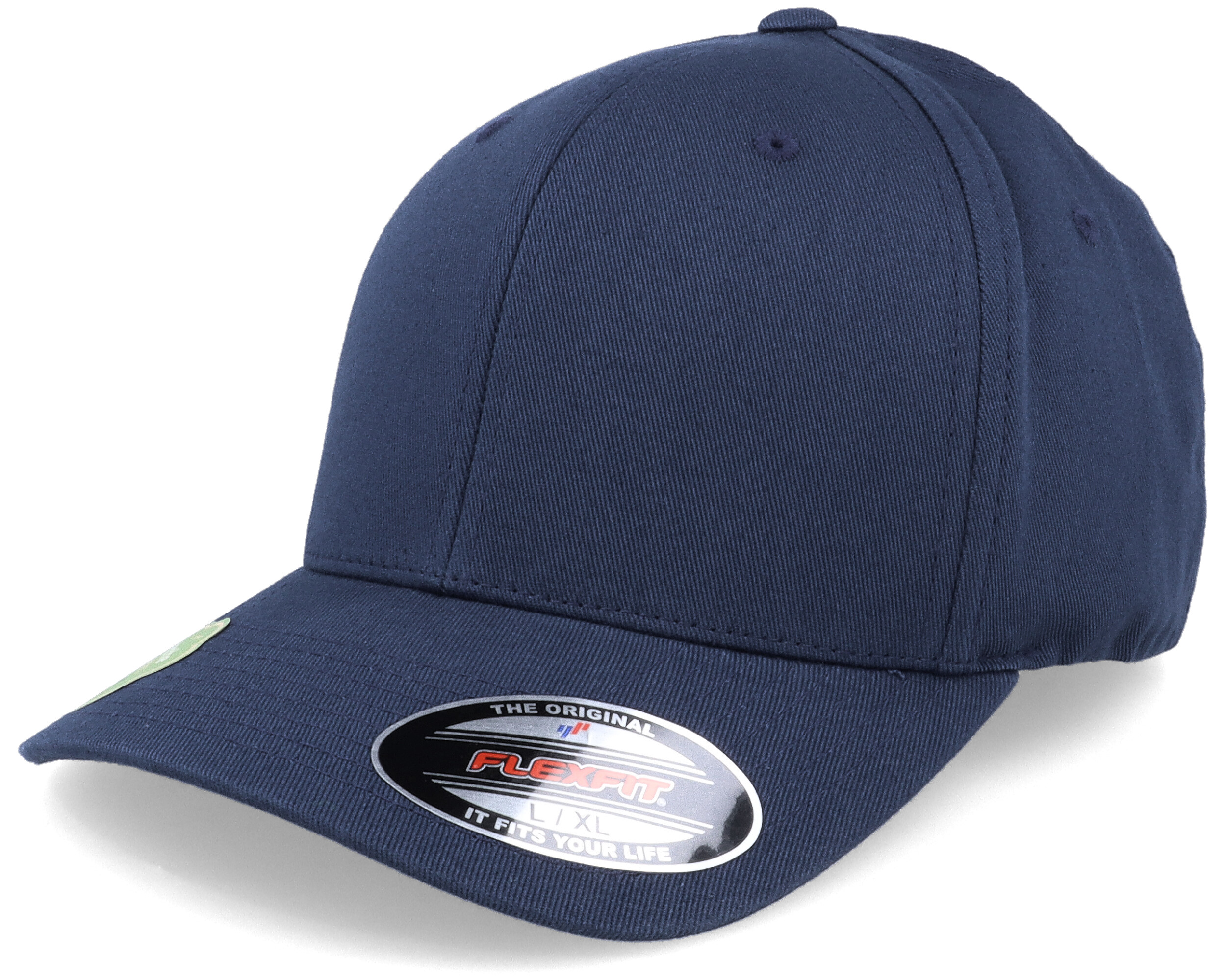 Organic Navy Flexfit Flexfit caps Hatstore.co.nz