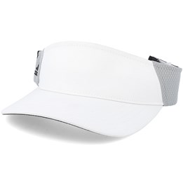 Low Crown White Visor - Adidas - Start 