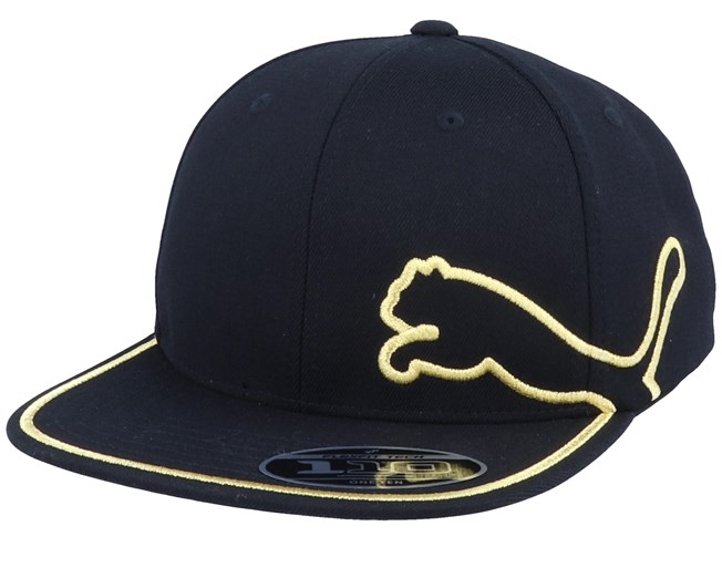 black and gold puma hat