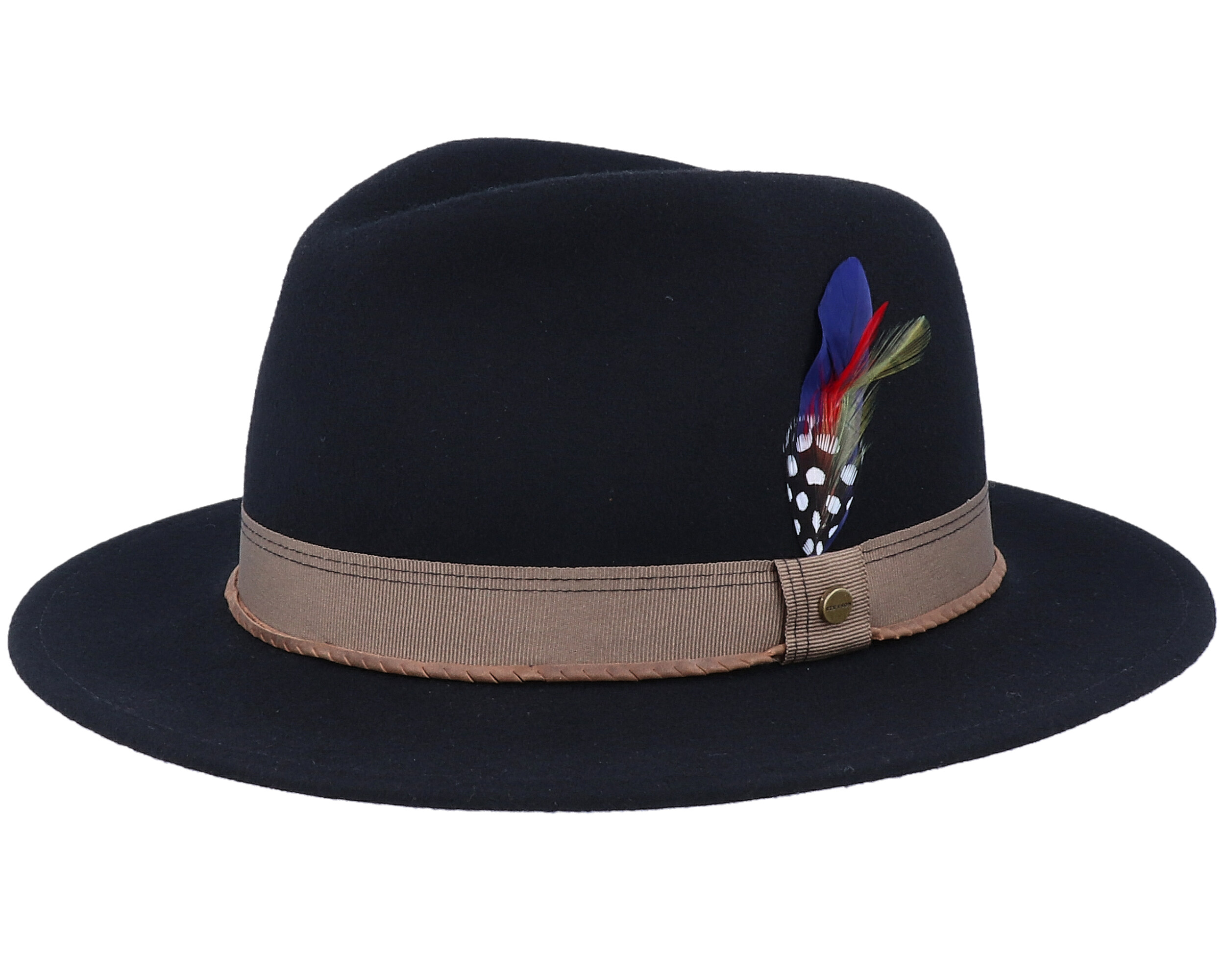 Newark Traveller Woolfelt Black Fedora - Stetson hats | Hatstore.co.uk