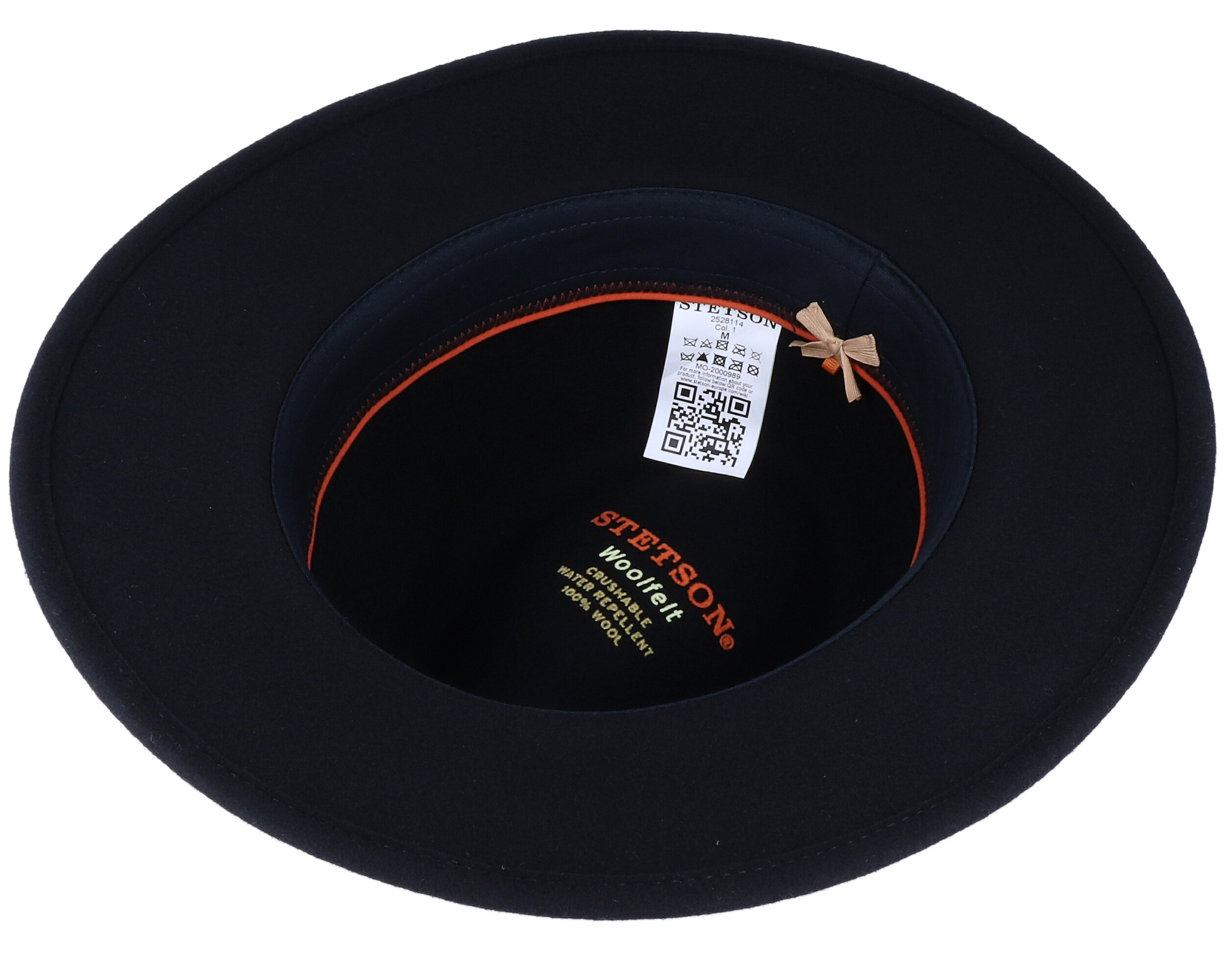 Newark Traveller Woolfelt Black Fedora - Stetson hats | Hatstore.co.uk