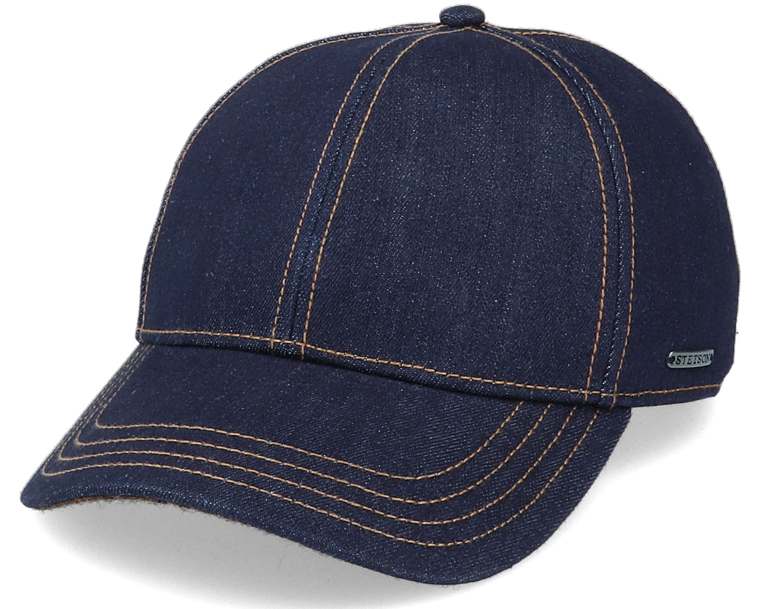 Plano W. Buckram Asi Baseball Cap Denim Adjustable Stetson cap