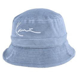 KK Signature Velvet Bucket Light Blue 