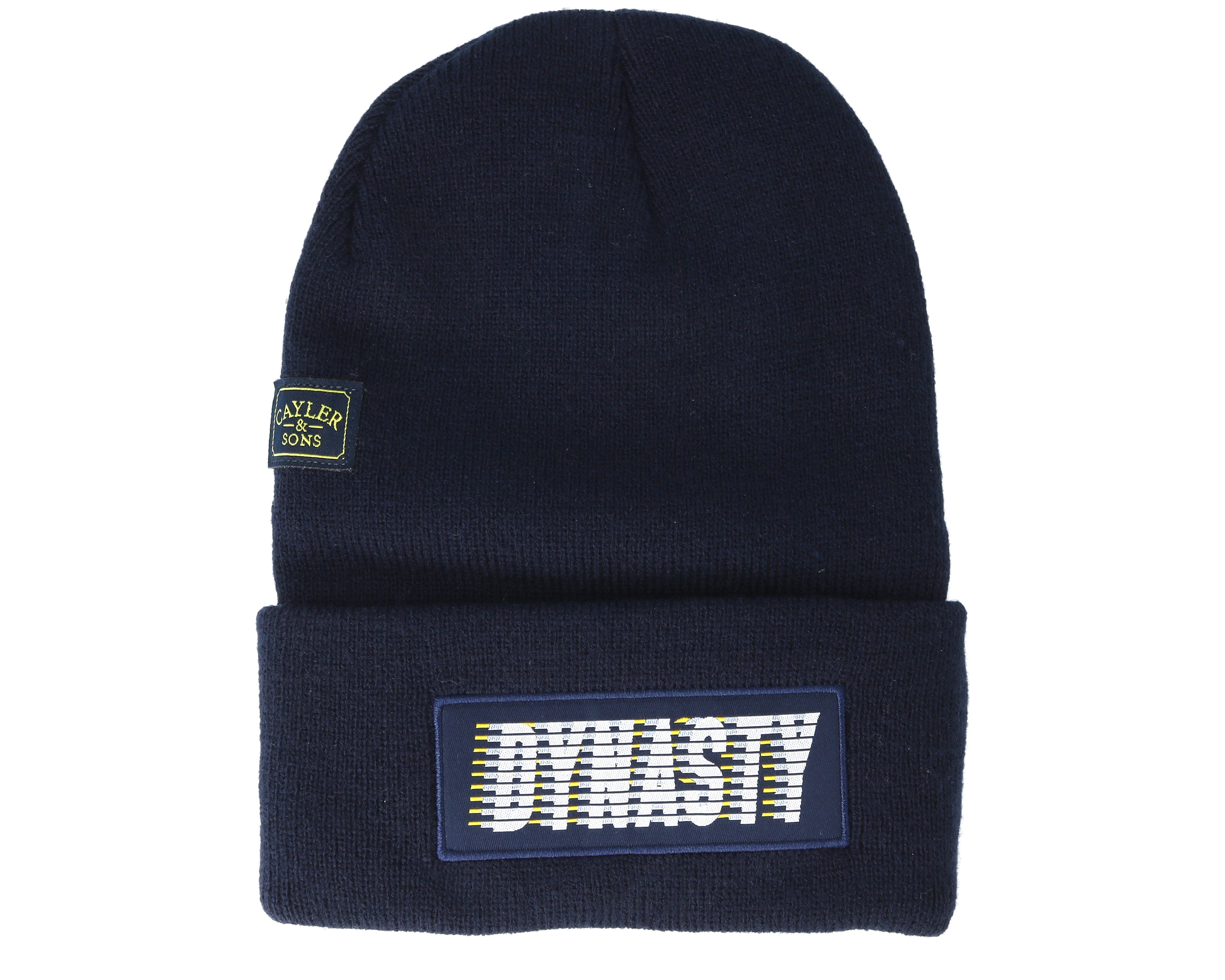 Dynasty Old School Navy Beanie Cayler & Sons beanies Hatstore.co.uk