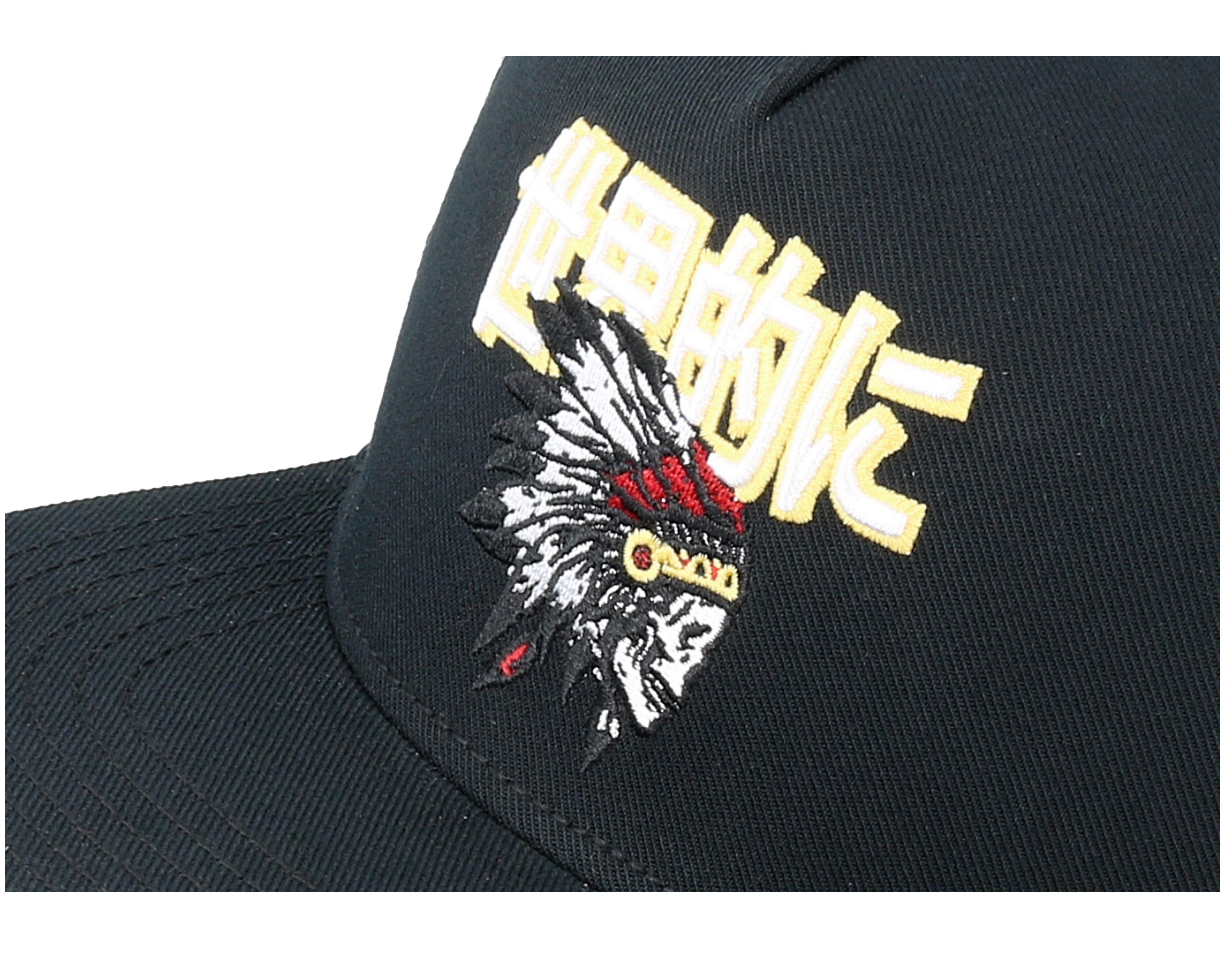 Cayler & Sons Snapback Cap - Munchies Black, Pre-Curved, Adjustable One Size Fits All