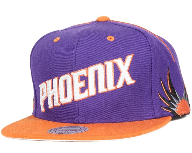 Phoenix Suns Team Short Snapback Mitchell Ness Cap Hatstore De