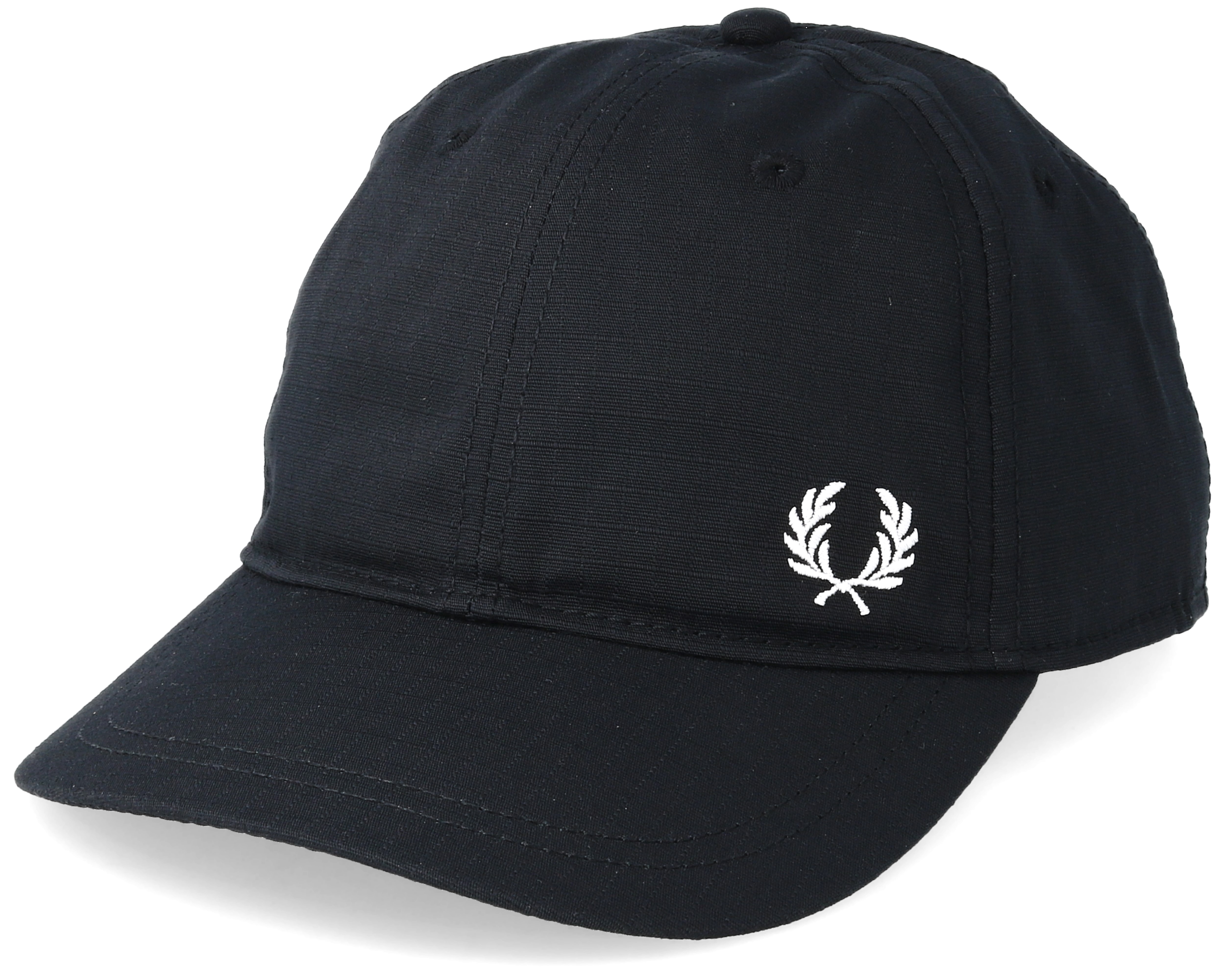 Baseball Cap Black/White Adjustable 