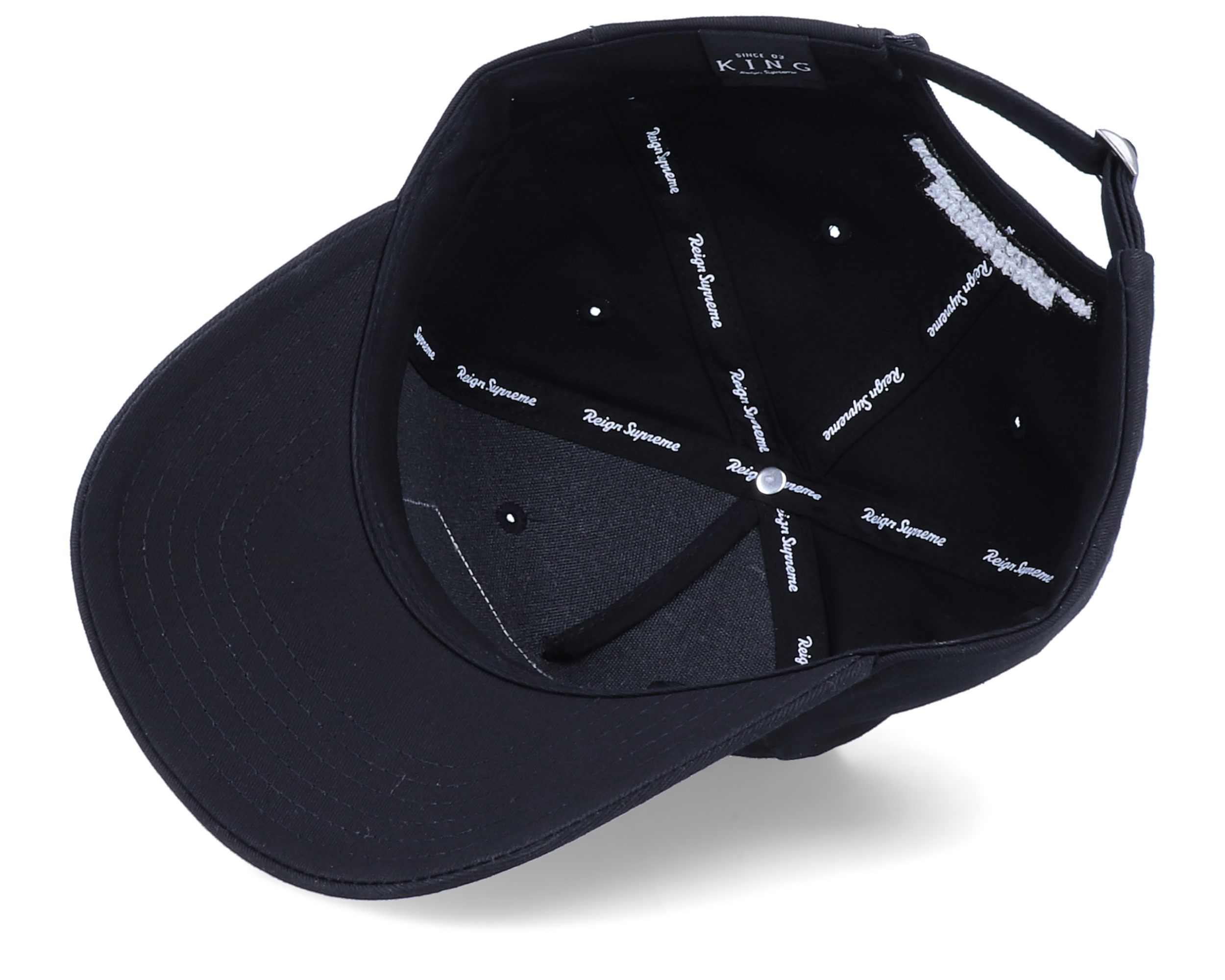 The Imperial Cap Black Adjustable King Apparel caps Hatstore.co.uk