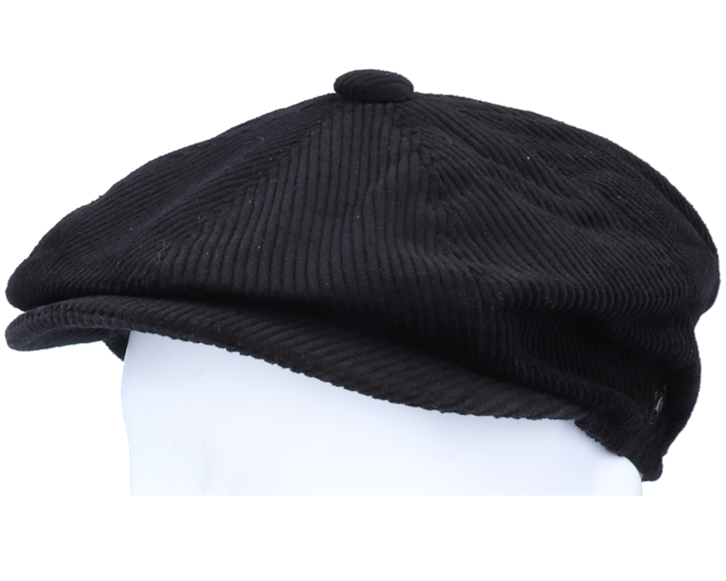 Corduroy Newsboy Cap Black Flat Cap Jaxon And James Caps