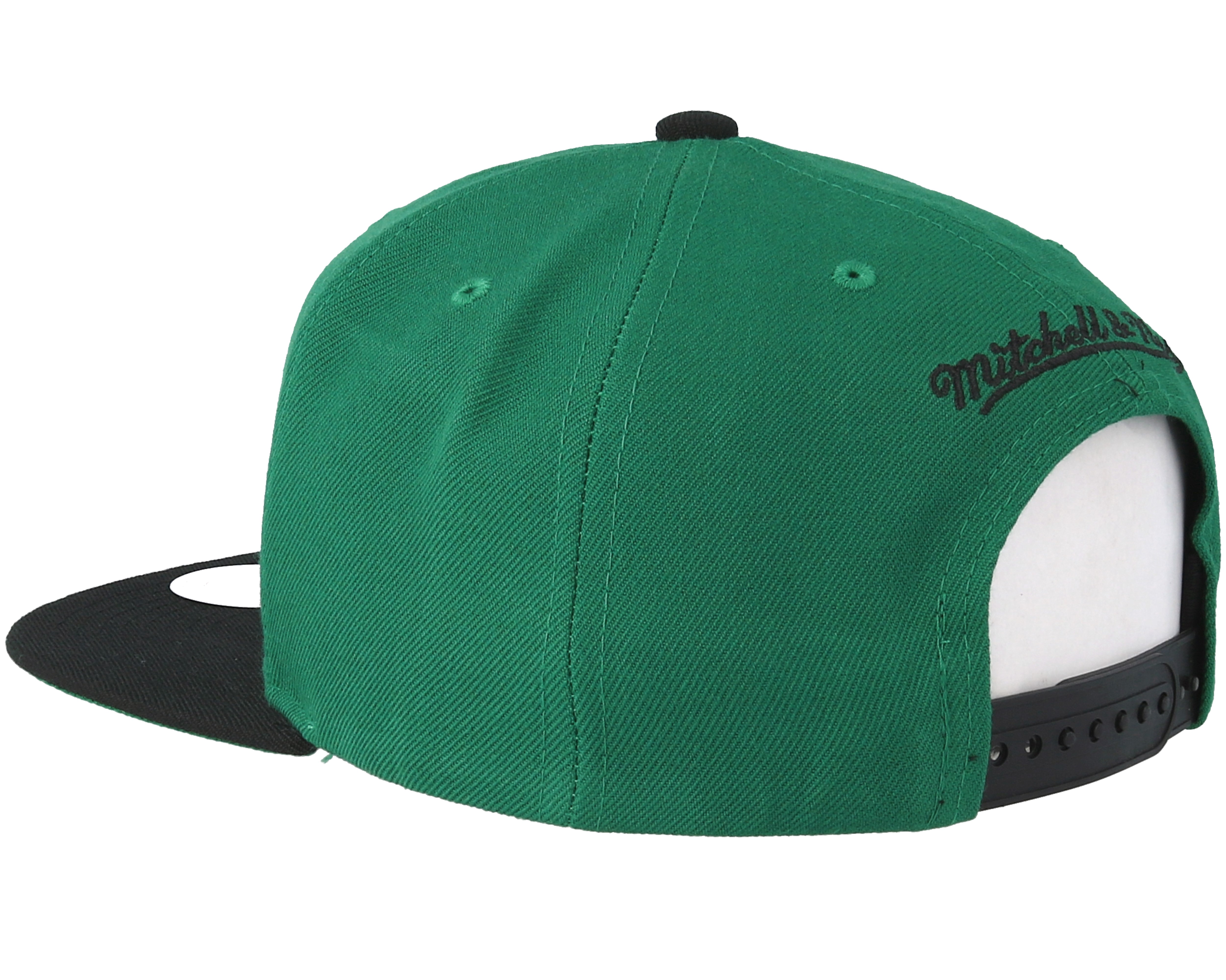 Boston Celtics XL Logo 2 Tone Green/Black Snapback ...