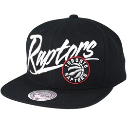 Toronto Raptors Vice Script Solid Black 