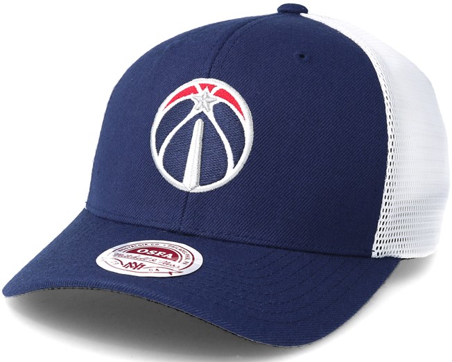 Mitchell /& Ness 2Tone Heather Washington Wizards Cap