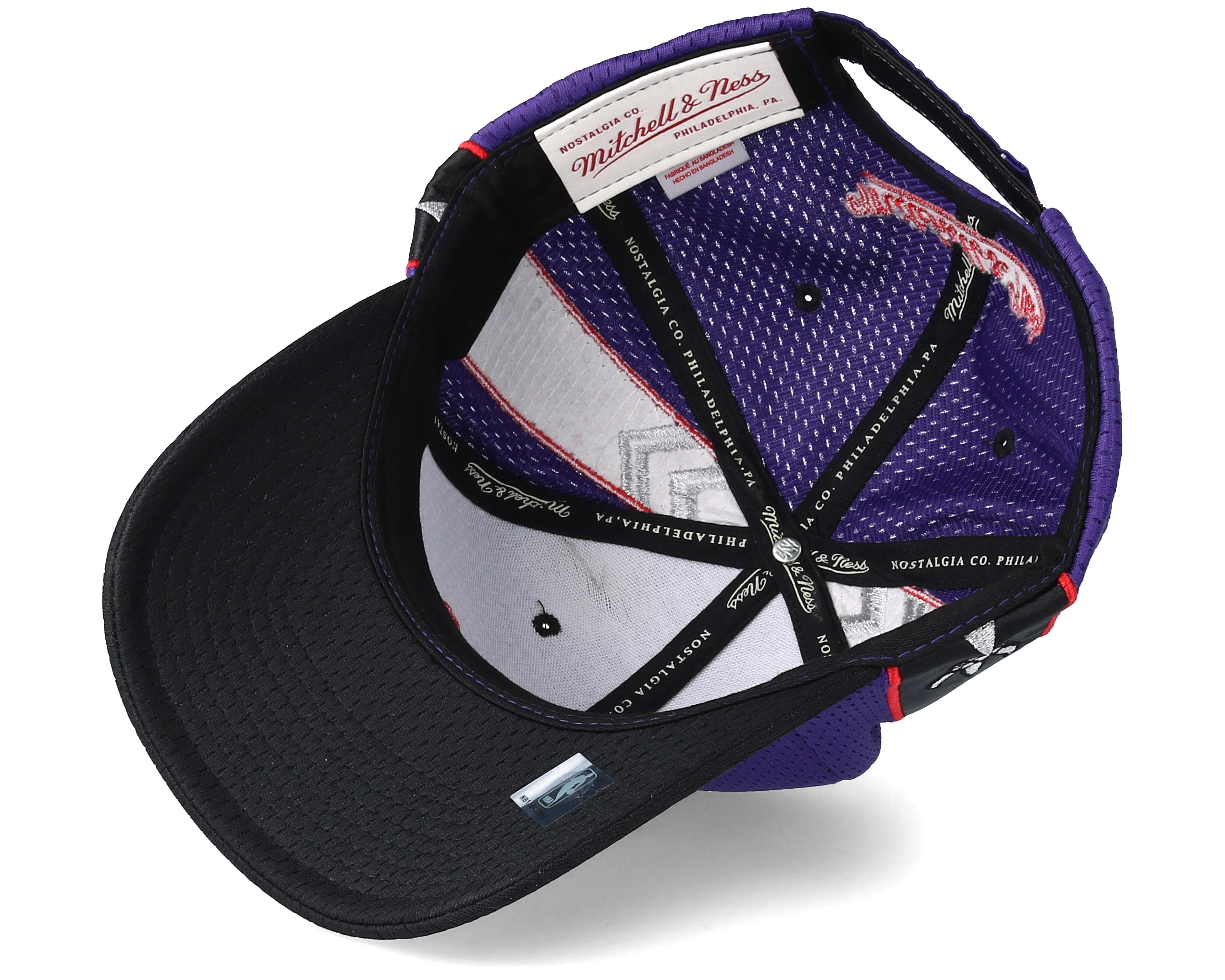 Toronto Raptors Jersey Purple Snapback - Mitchell & Ness ...