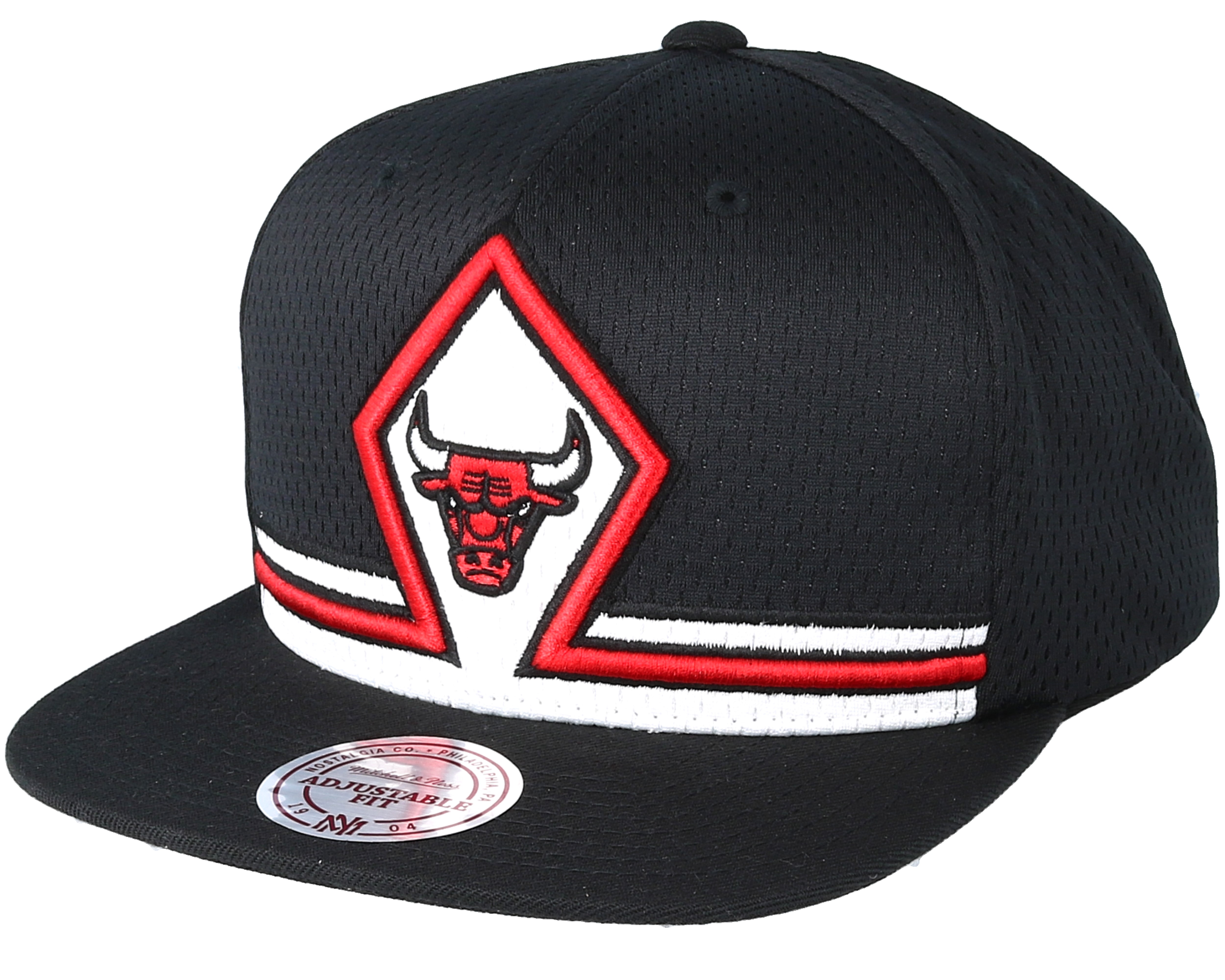 Chicago Bulls Jersey Black Snapback - Mitchell & Ness caps | Hatstore.co.uk