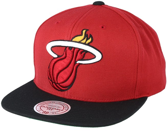 miami heat snapback mitchell and ness