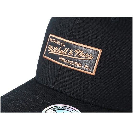 mitchell and ness cap black