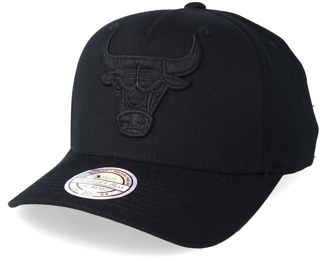 all black chicago bulls hat