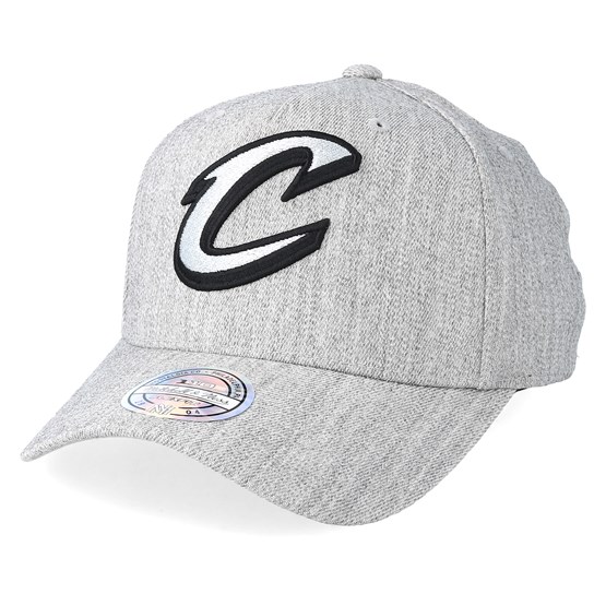 Mitchell /& Ness Golden State Warriors Melange Logo 110 Black Adjustable
