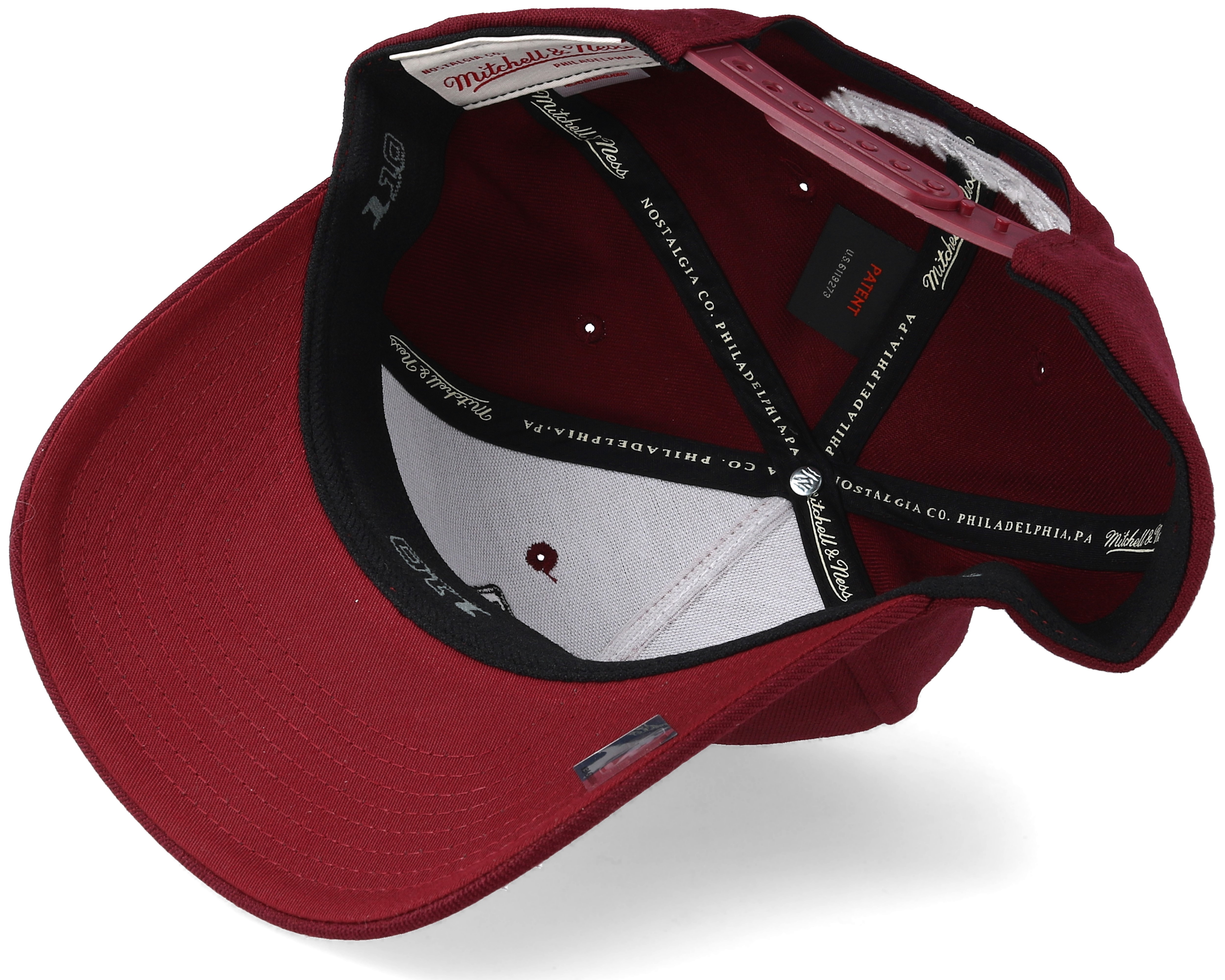 Phoenix Suns Outline Logo Burgundy 110 Adjustable - Mitchell & Ness caps - Hatstoreworld.com