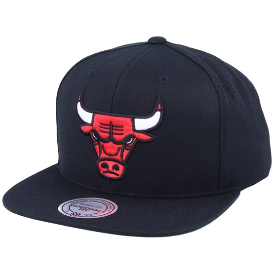Mitchell /& Ness Snapback BGW2 Bulls Casquette Noir//anthracite