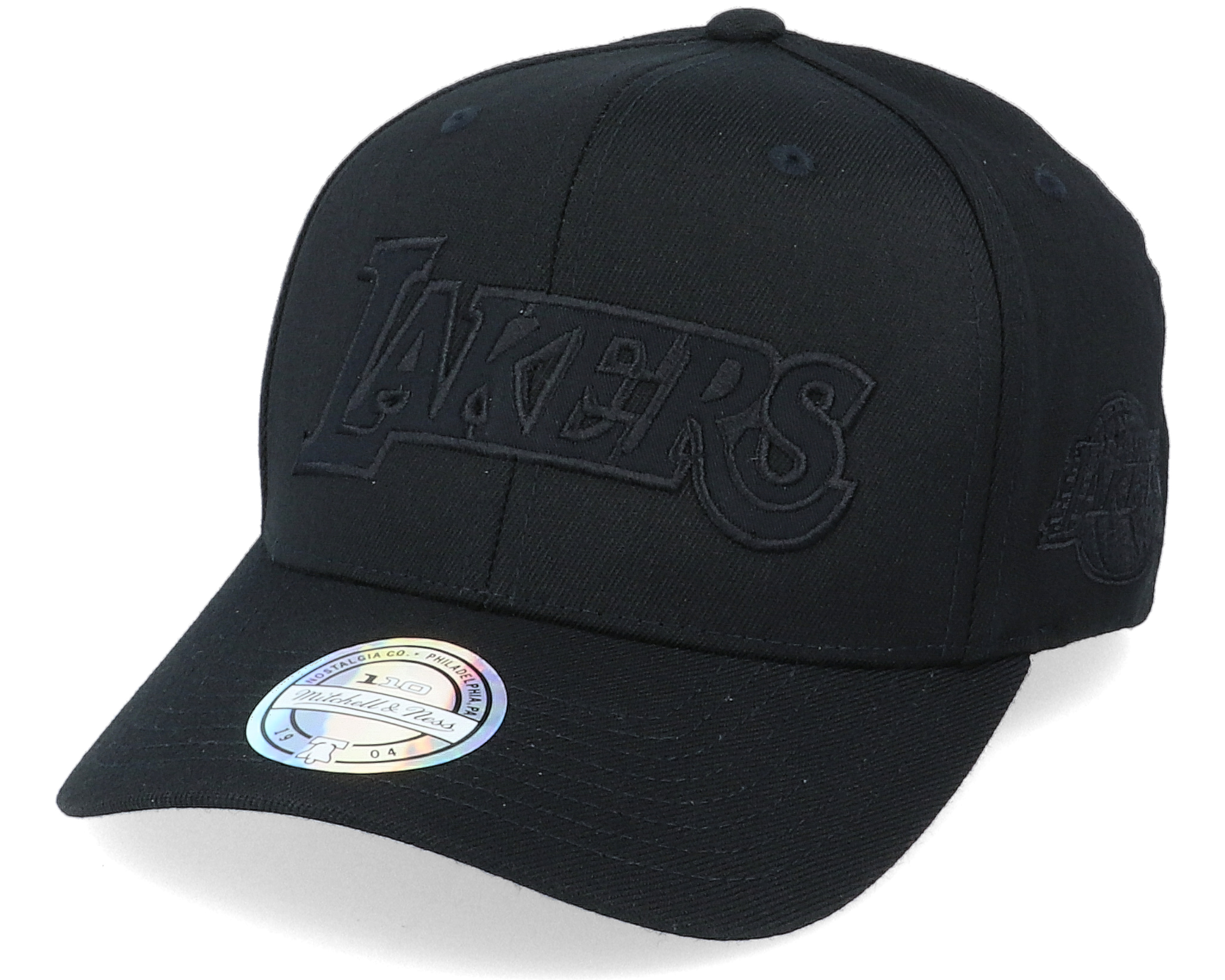 LA Lakers Tonal Jersey Black 110 Adjustable - Mitchell & Ness caps - Hatstoreworld.com