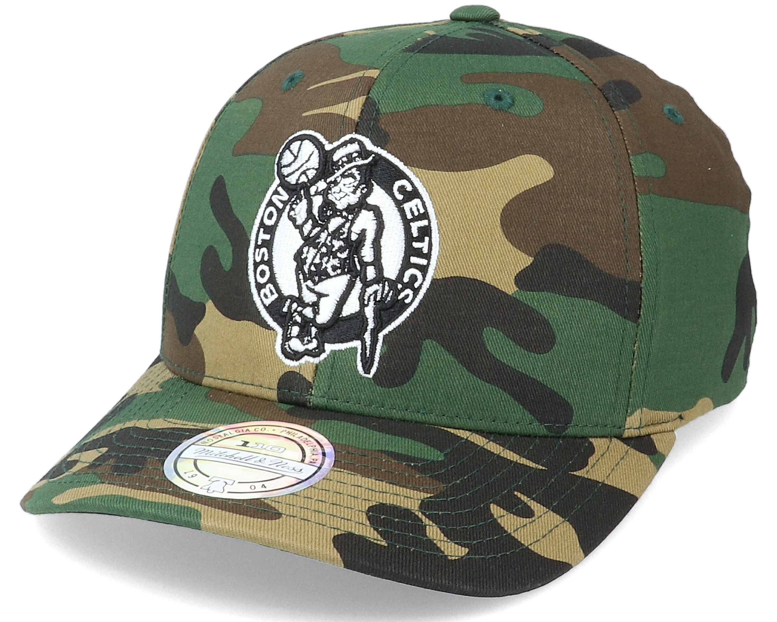 Boston Celtics Black/White Logo Camo 