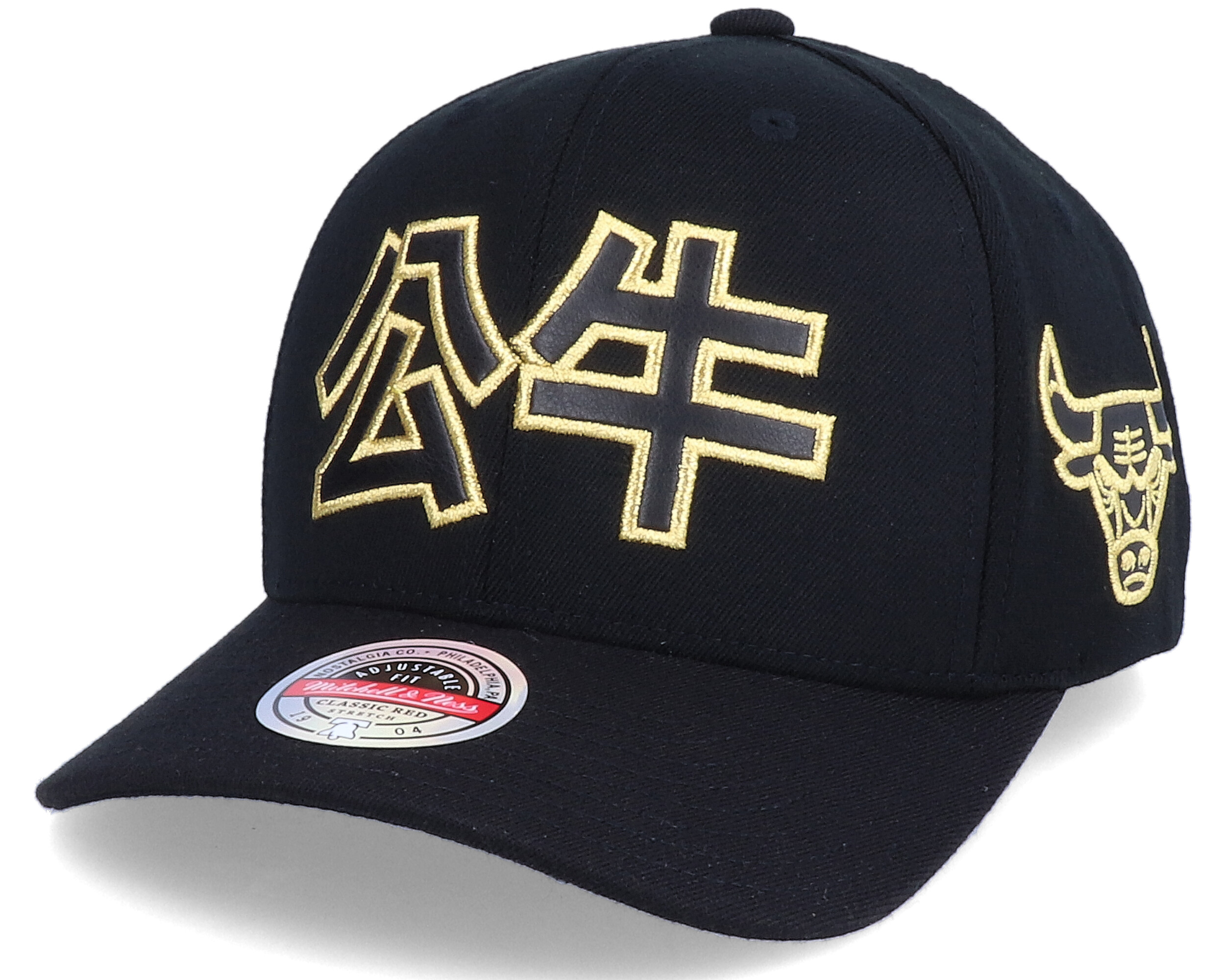 Hatstore Exclusive X Chicago Bulls Chinese Gold Black Gold Mitchell 