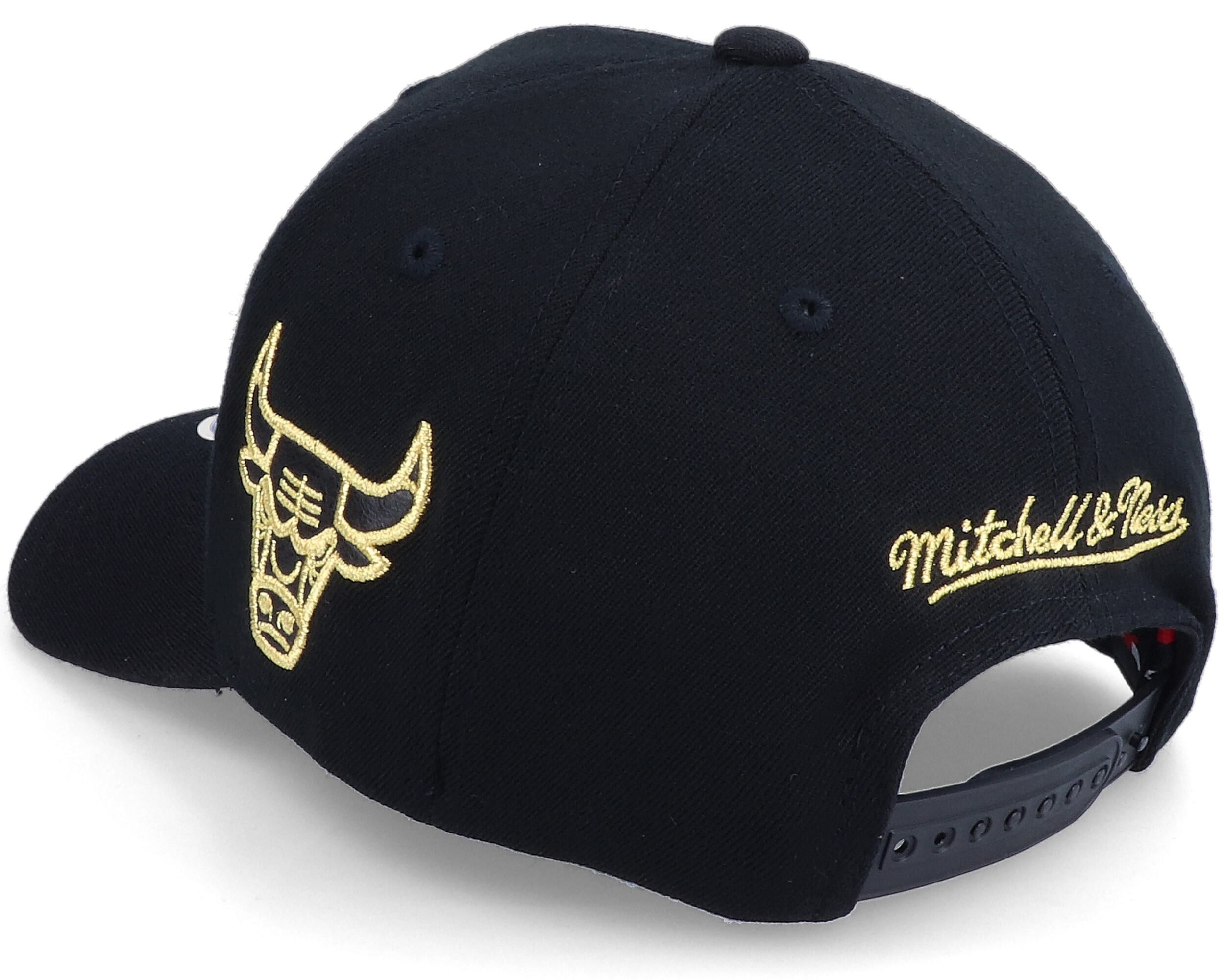 Hatstore Exclusive X Chicago Bulls Chinese Gold Black Gold Mitchell 