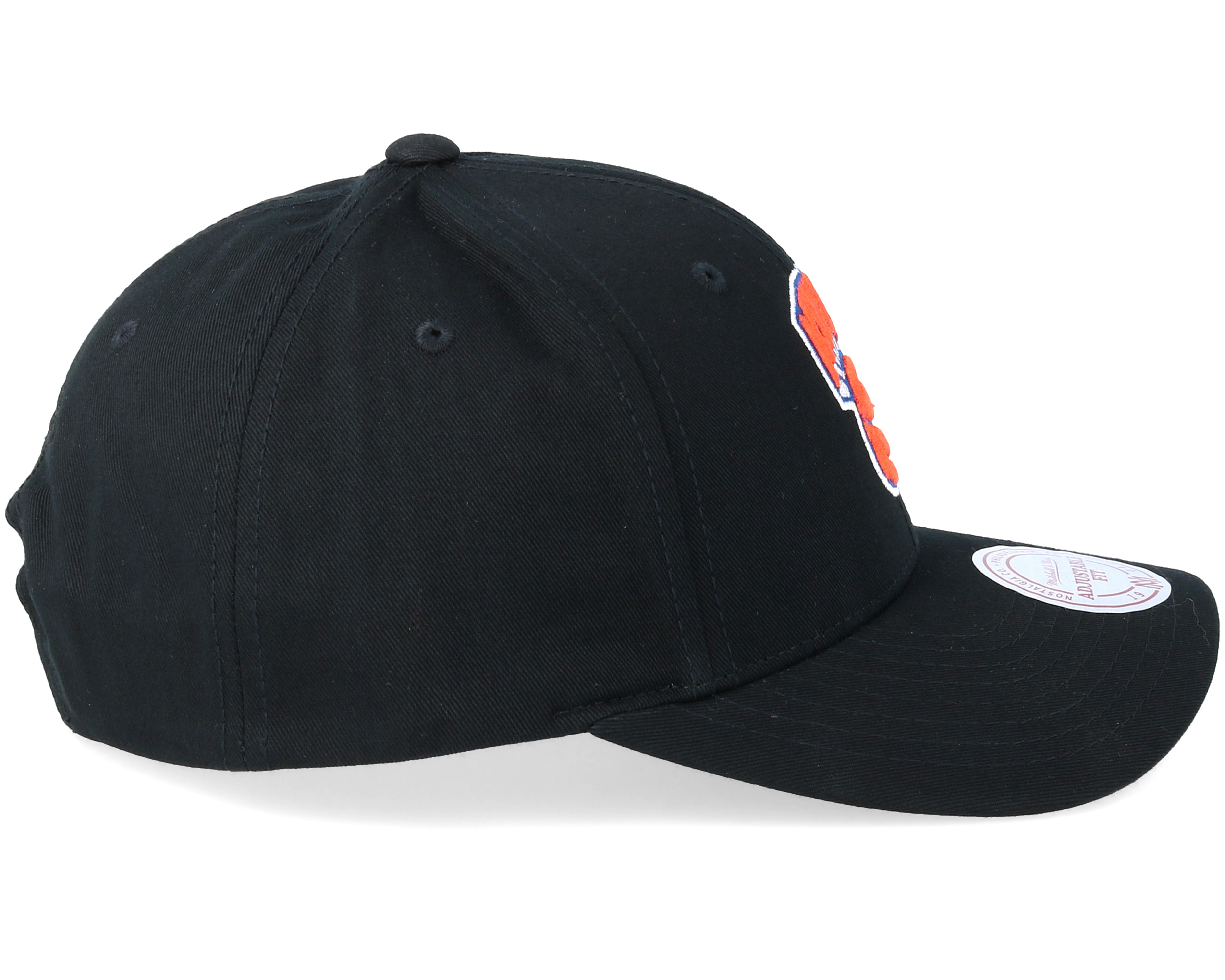 New York Knicks Team Logo Low Pro Black Adjustable Mitchell & Ness