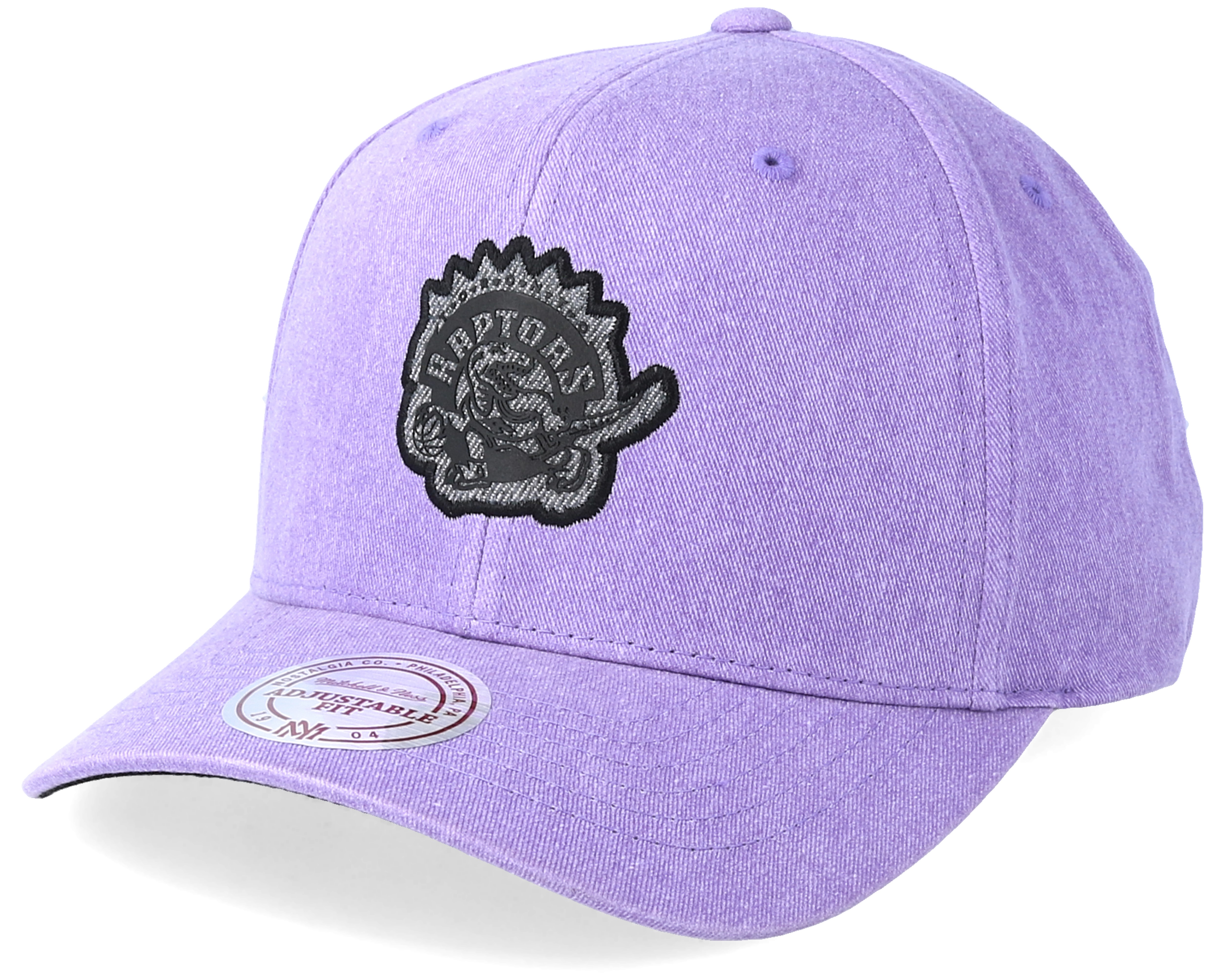 Toronto Raptors Hwc Washed Heather Purple Adjustable ...